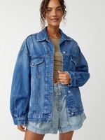 Free People All In Denim Jacket