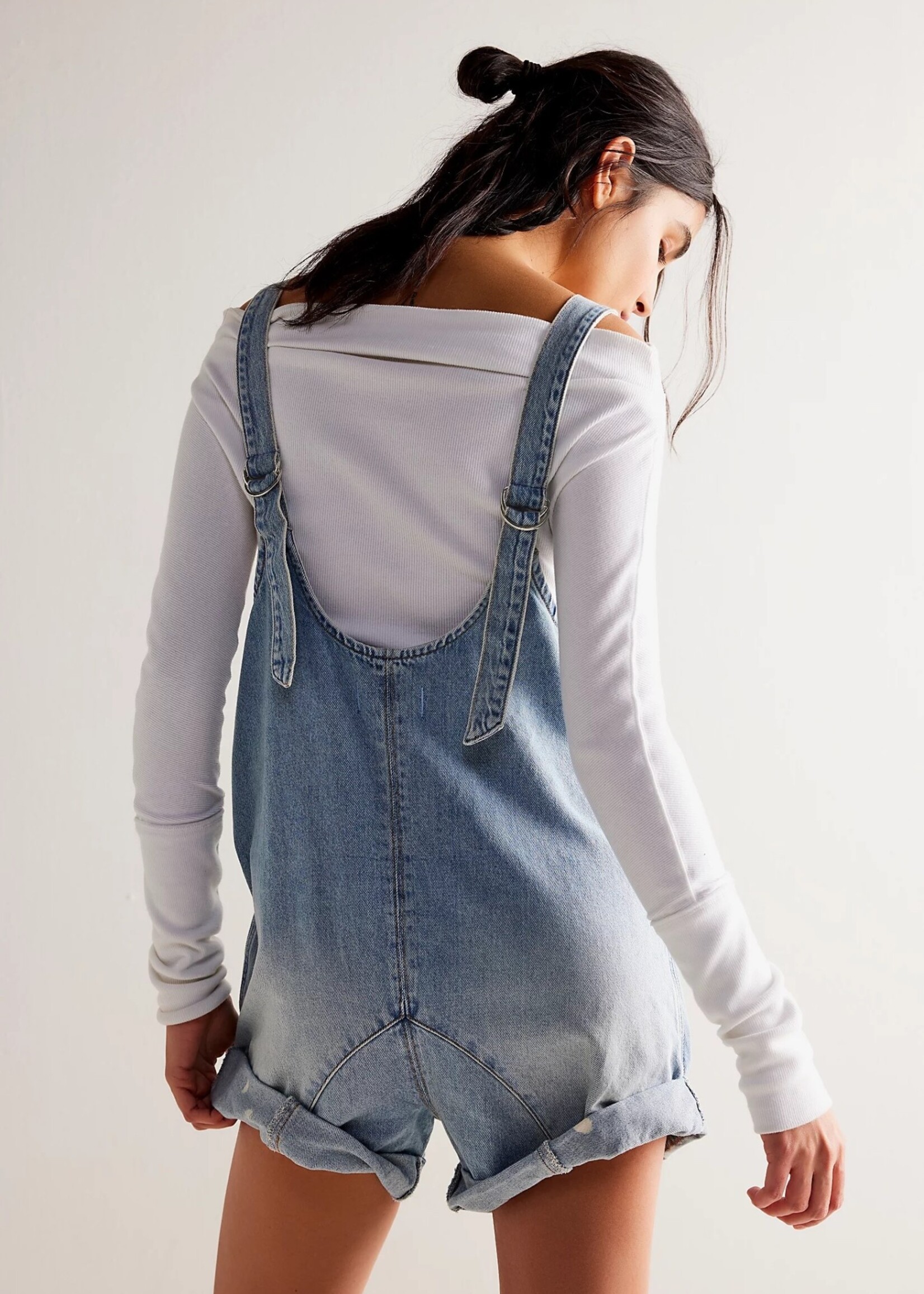Free People High Roller Jumpersuit Shortall