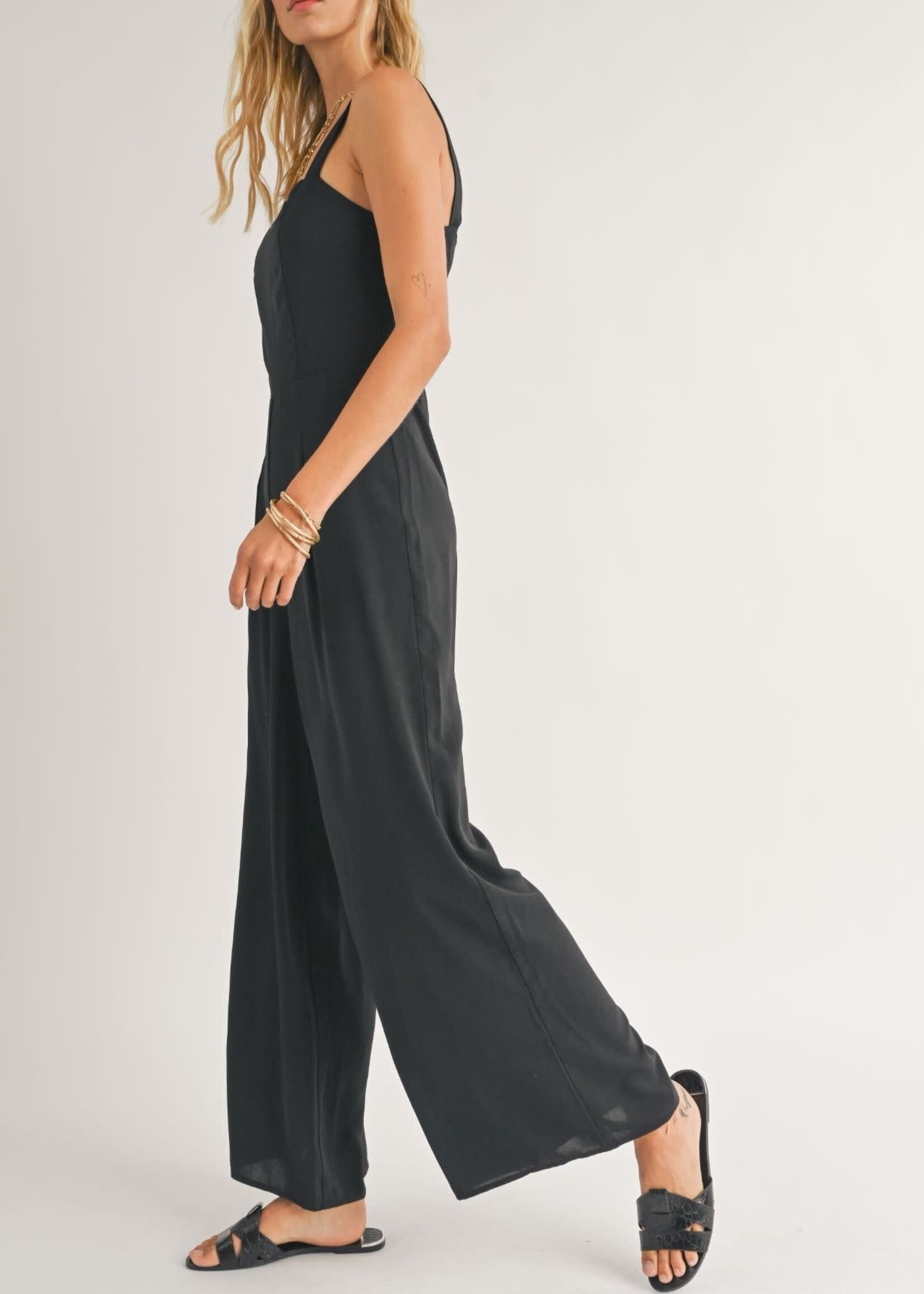 Sadie & Sage The Classics Square Neck Jumpsuit