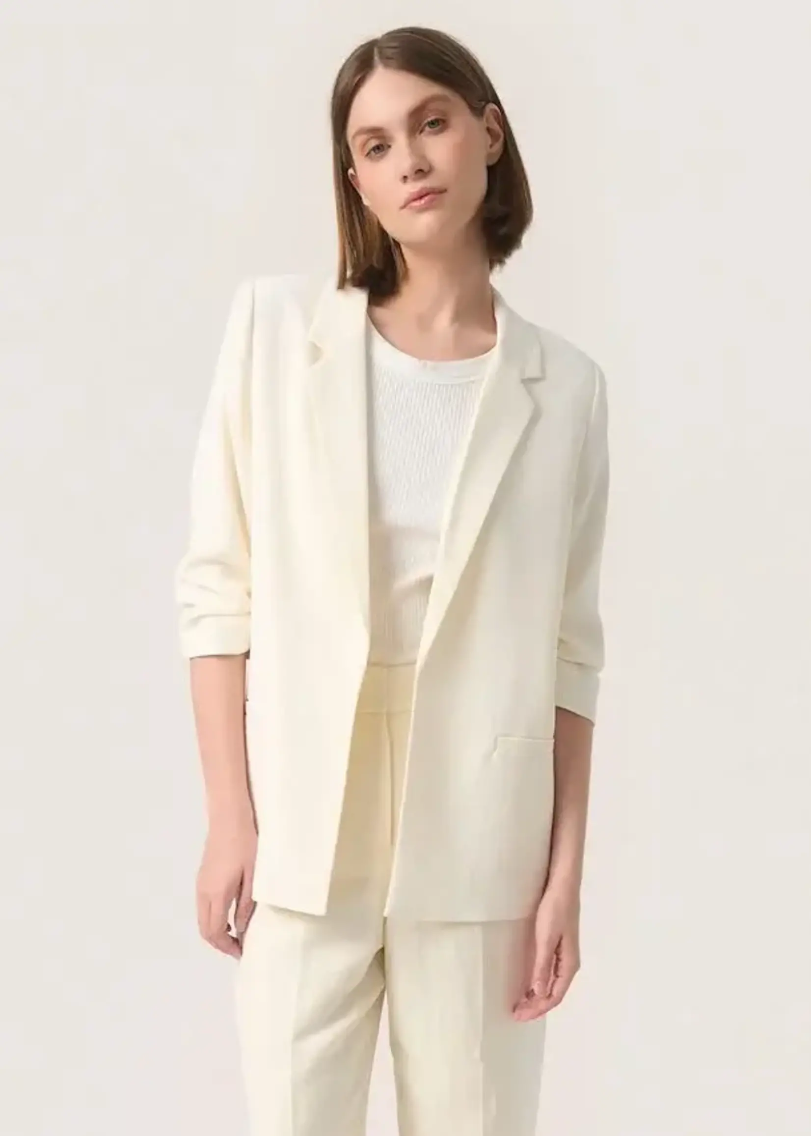 Soaked in Luxury Shirley Short Sleeve Blazer