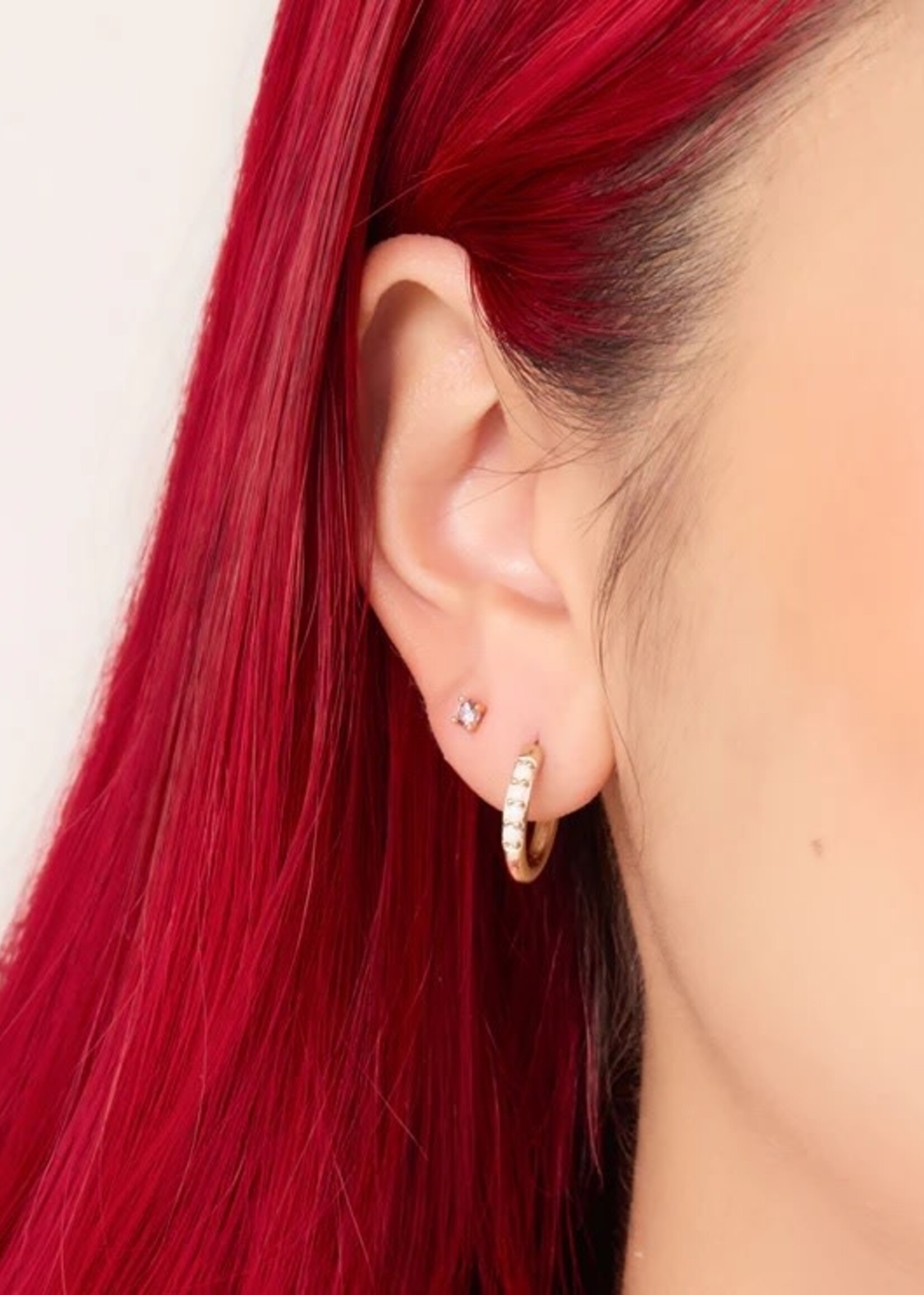 Hillberg & Berk Small Opal Hoops