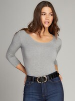C'est Moi Clothing Bamboo 3/4 Sleeve Bodysuit