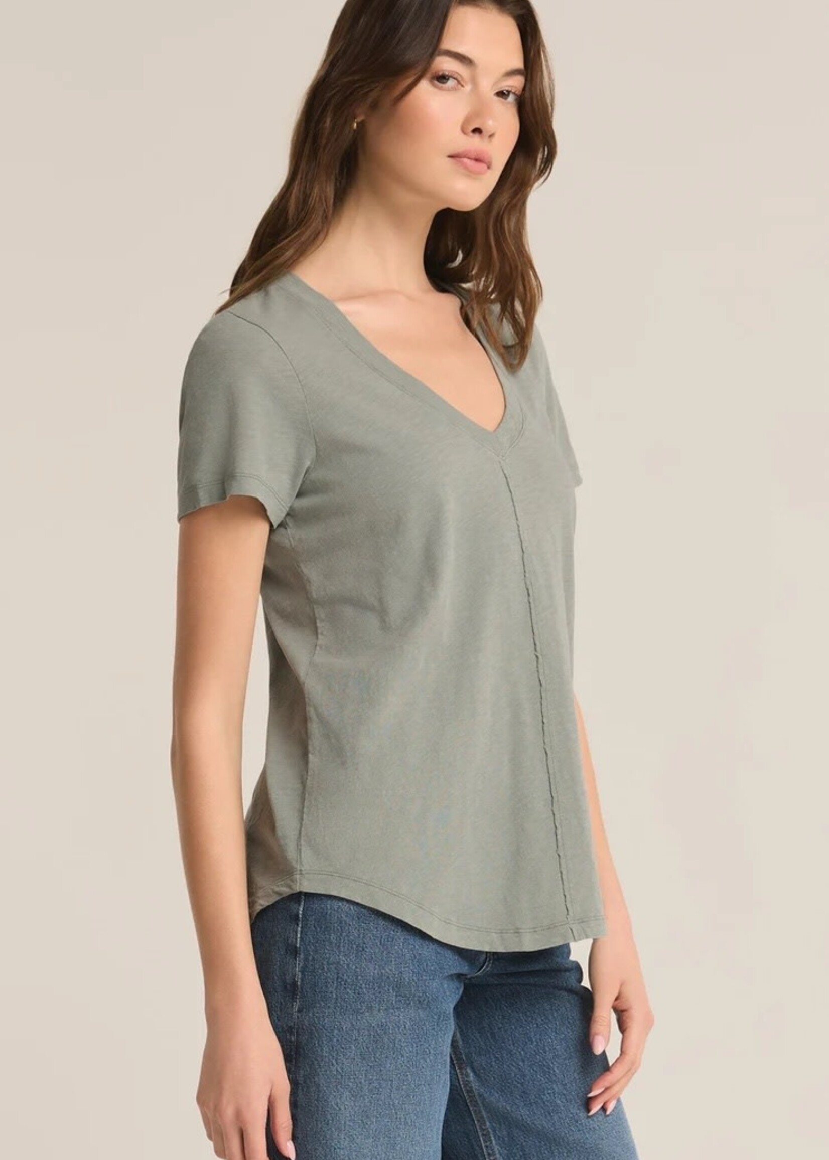 Z SUPPLY Asher V-Neck Tee