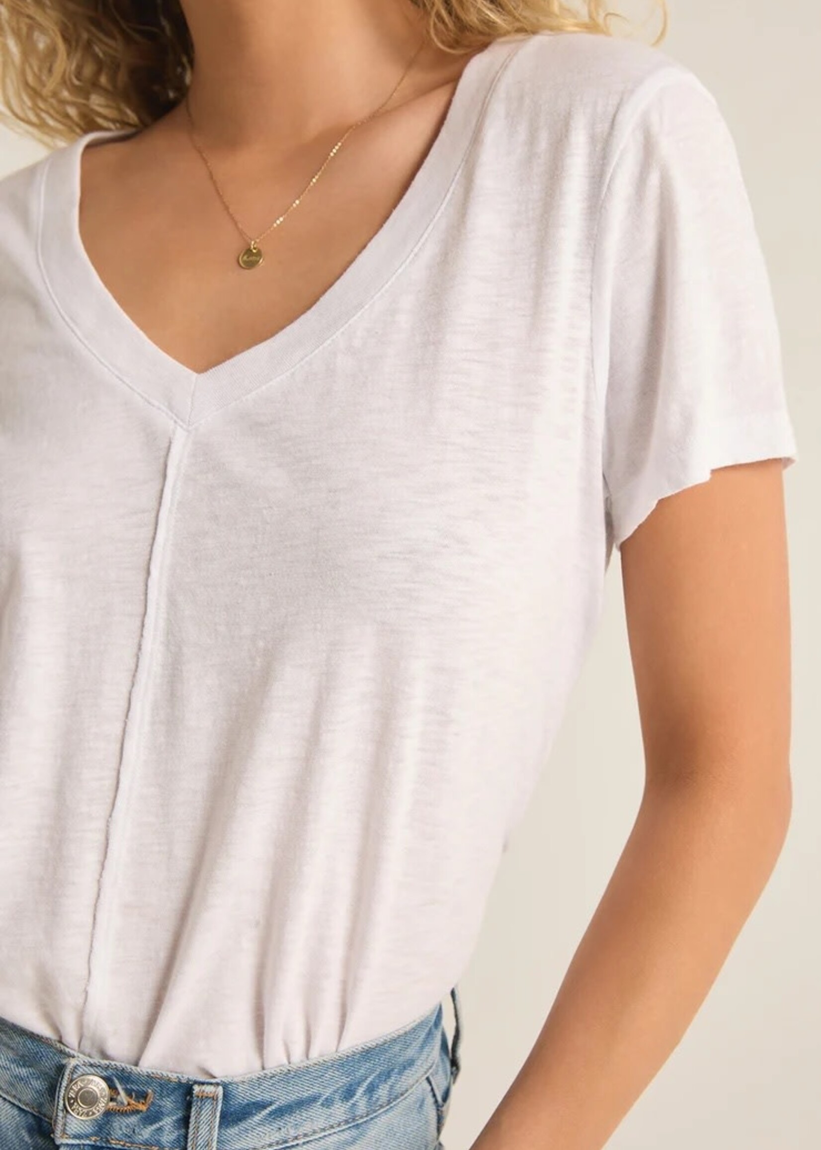 Z SUPPLY Asher V-Neck Tee