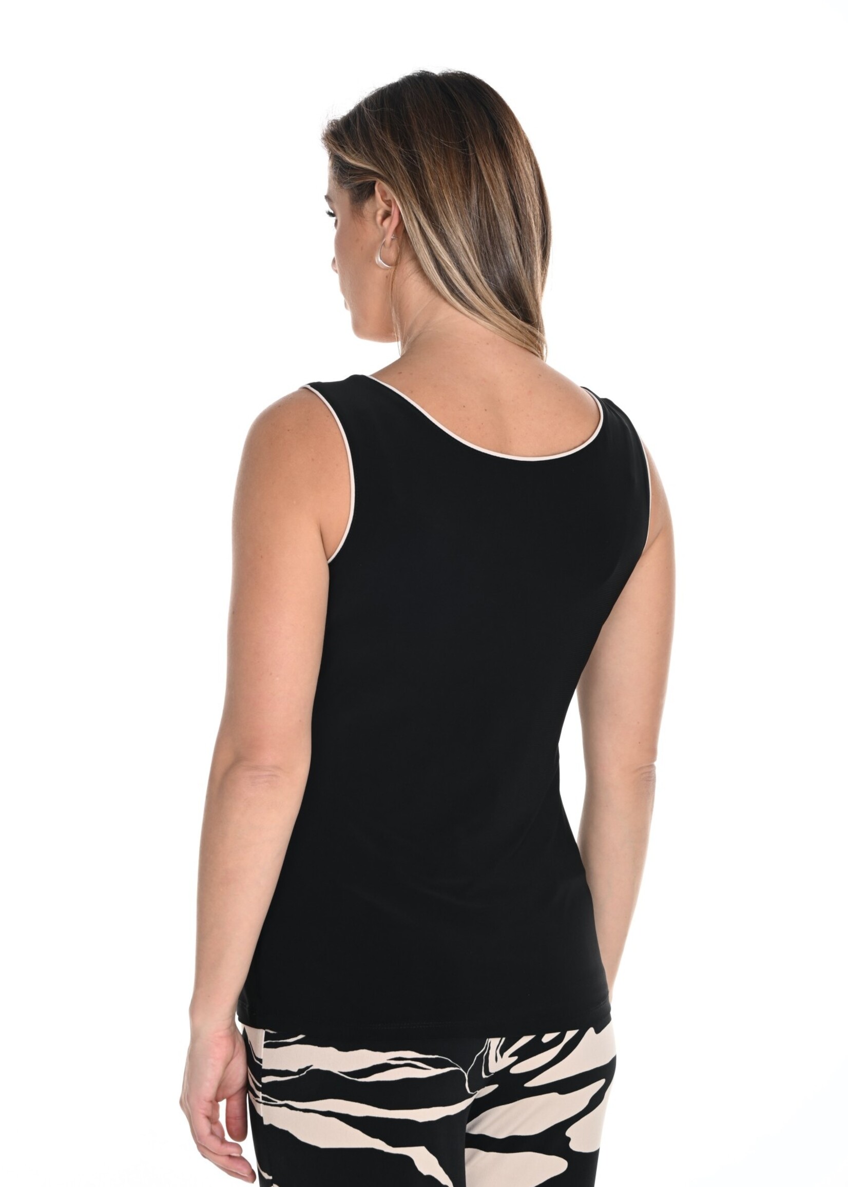 Frank Lyman Piping Detail Top