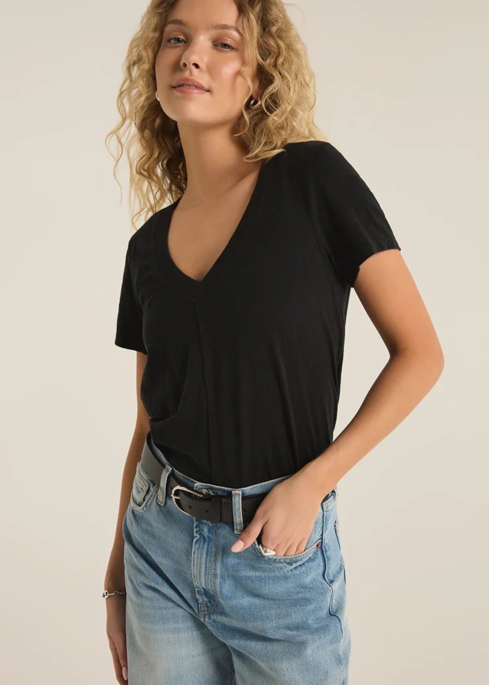 Z SUPPLY Asher V-Neck Tee