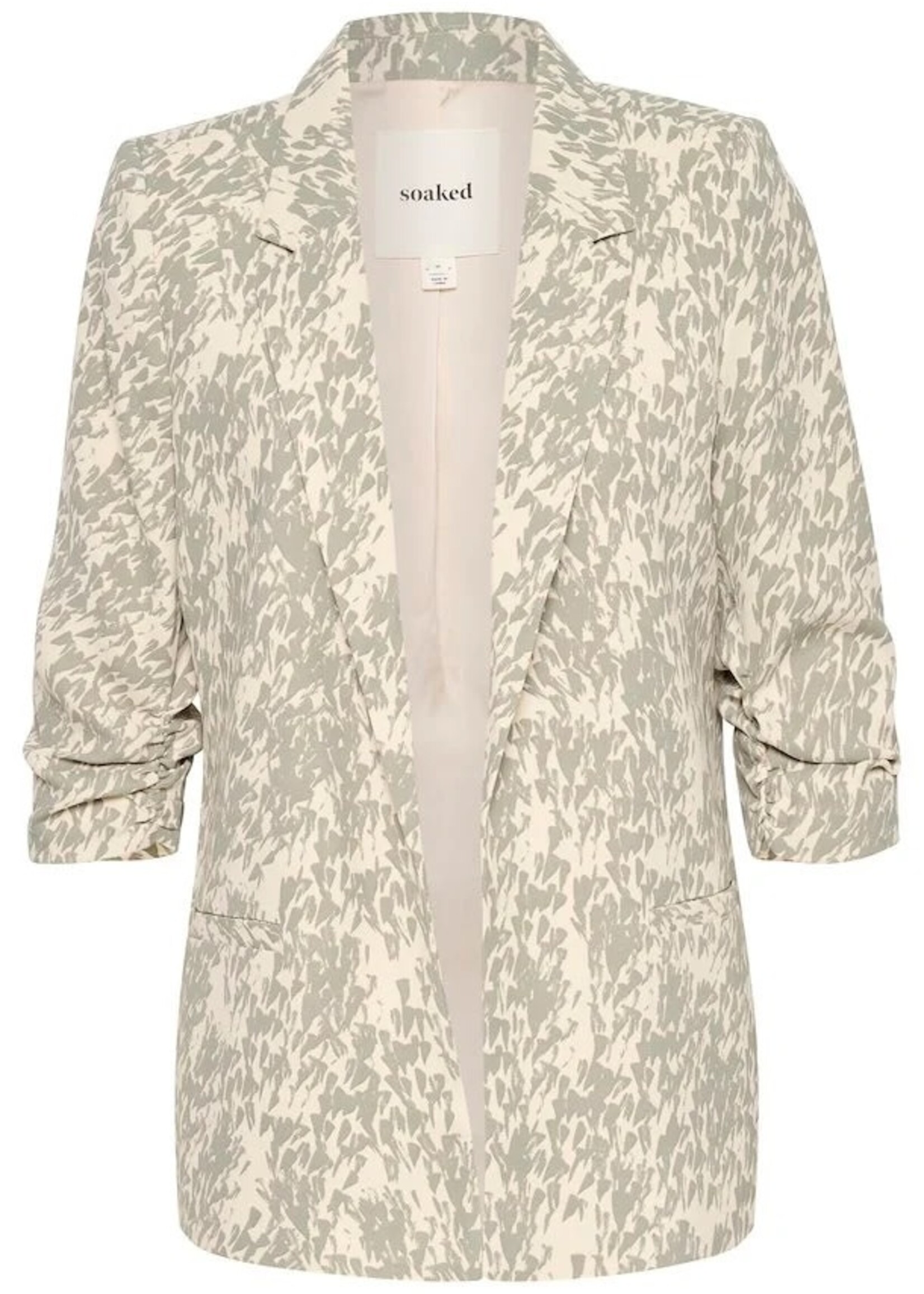 Soaked in Luxury Shirley Printed Blazer