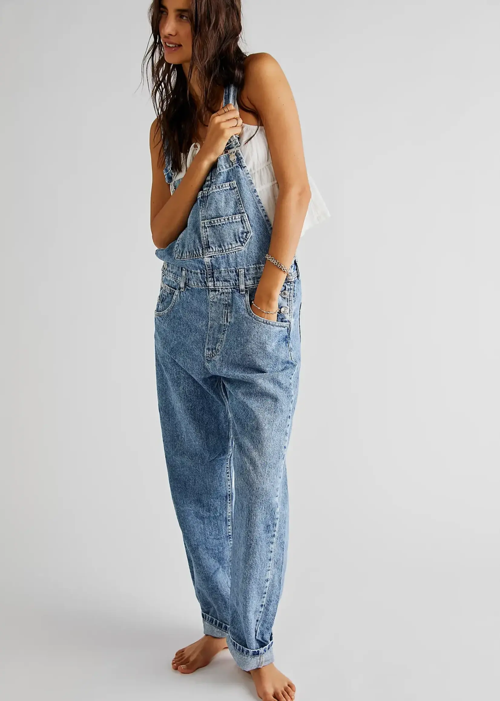 Free People Ziggy Denim Overall