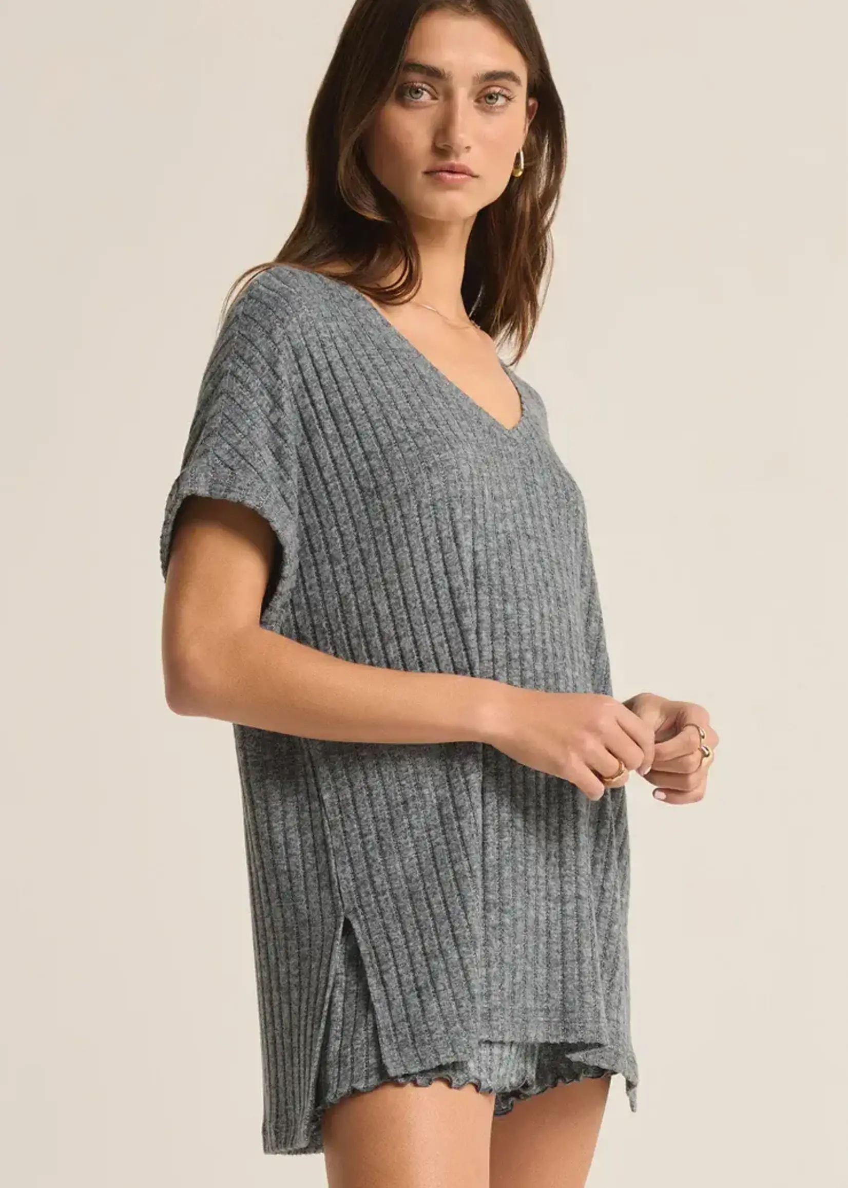 Z SUPPLY Take It Easy Rib Tunic