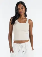 C'est Moi Clothing Ottoman Rib Tank