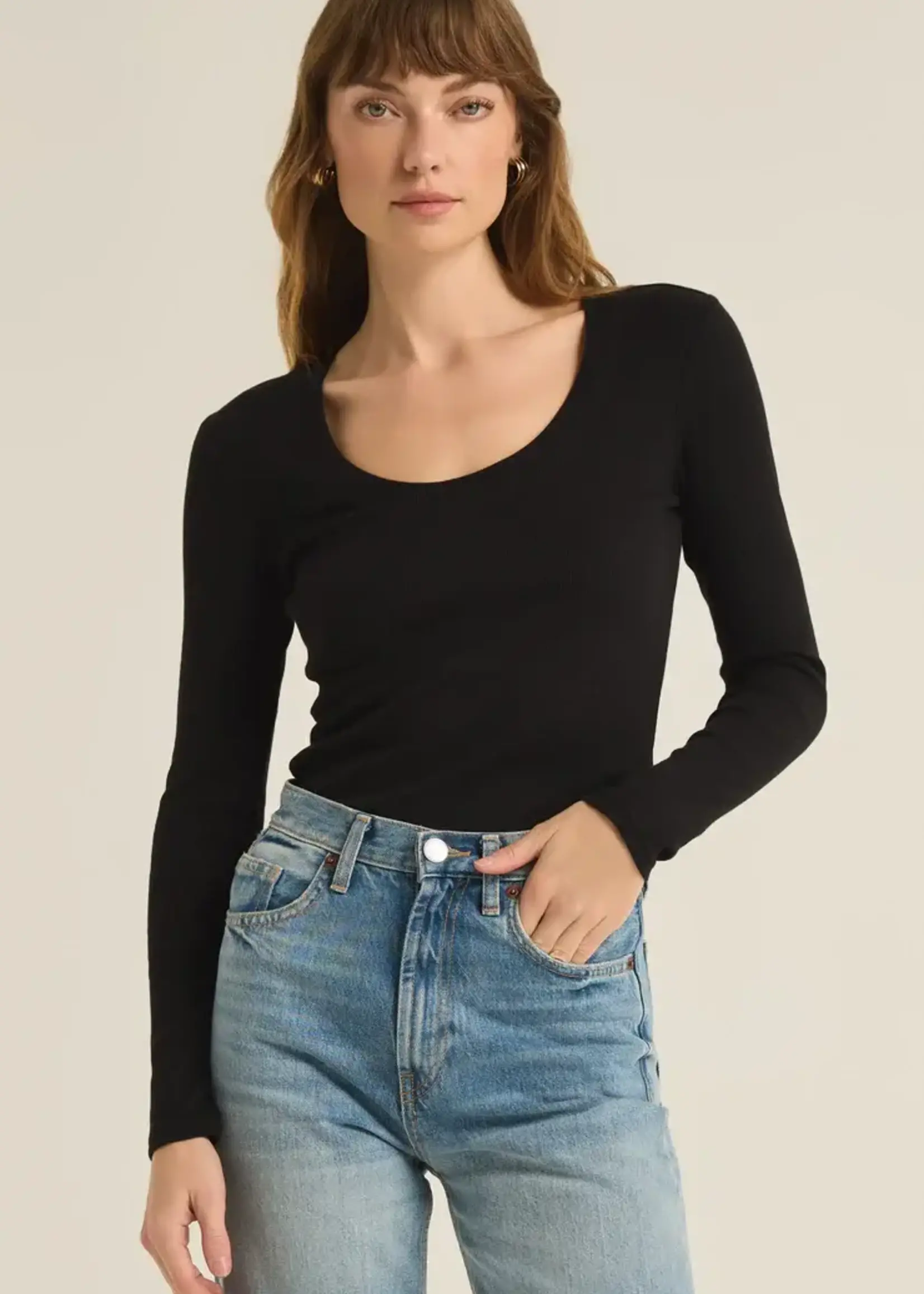 Z SUPPLY Sirena Long Sleeve Tee