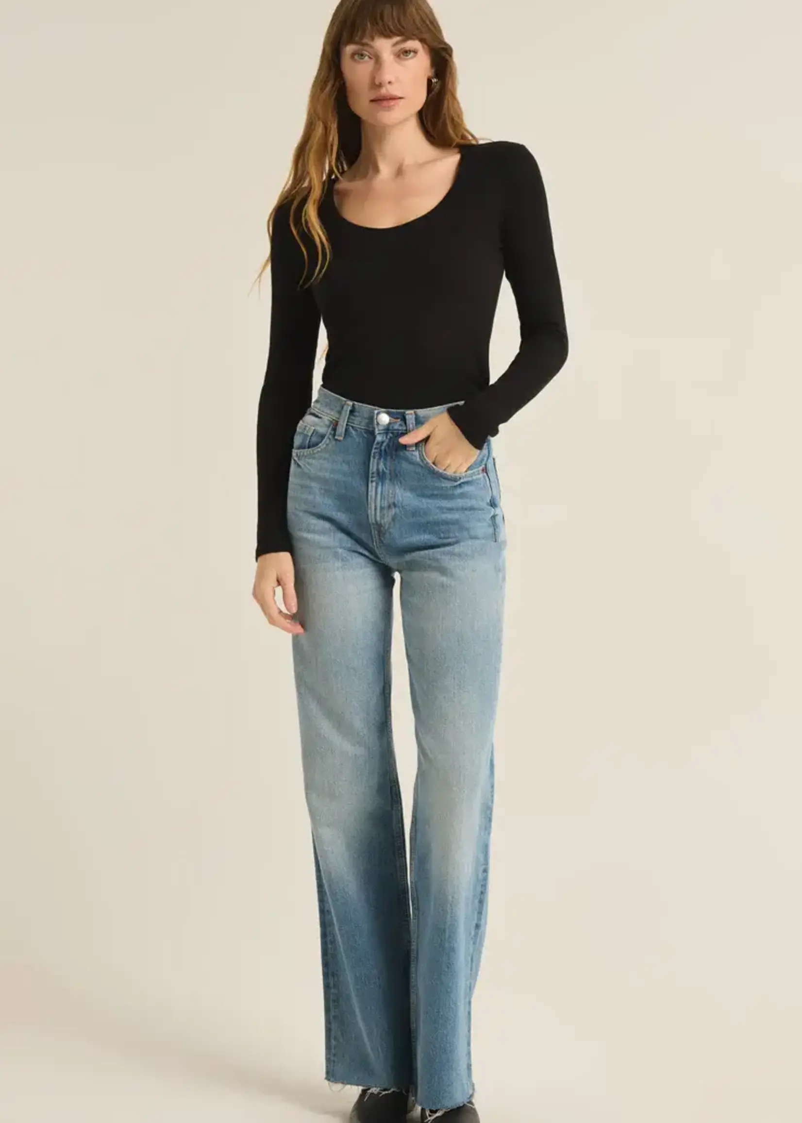 Z SUPPLY Sirena Long Sleeve Tee