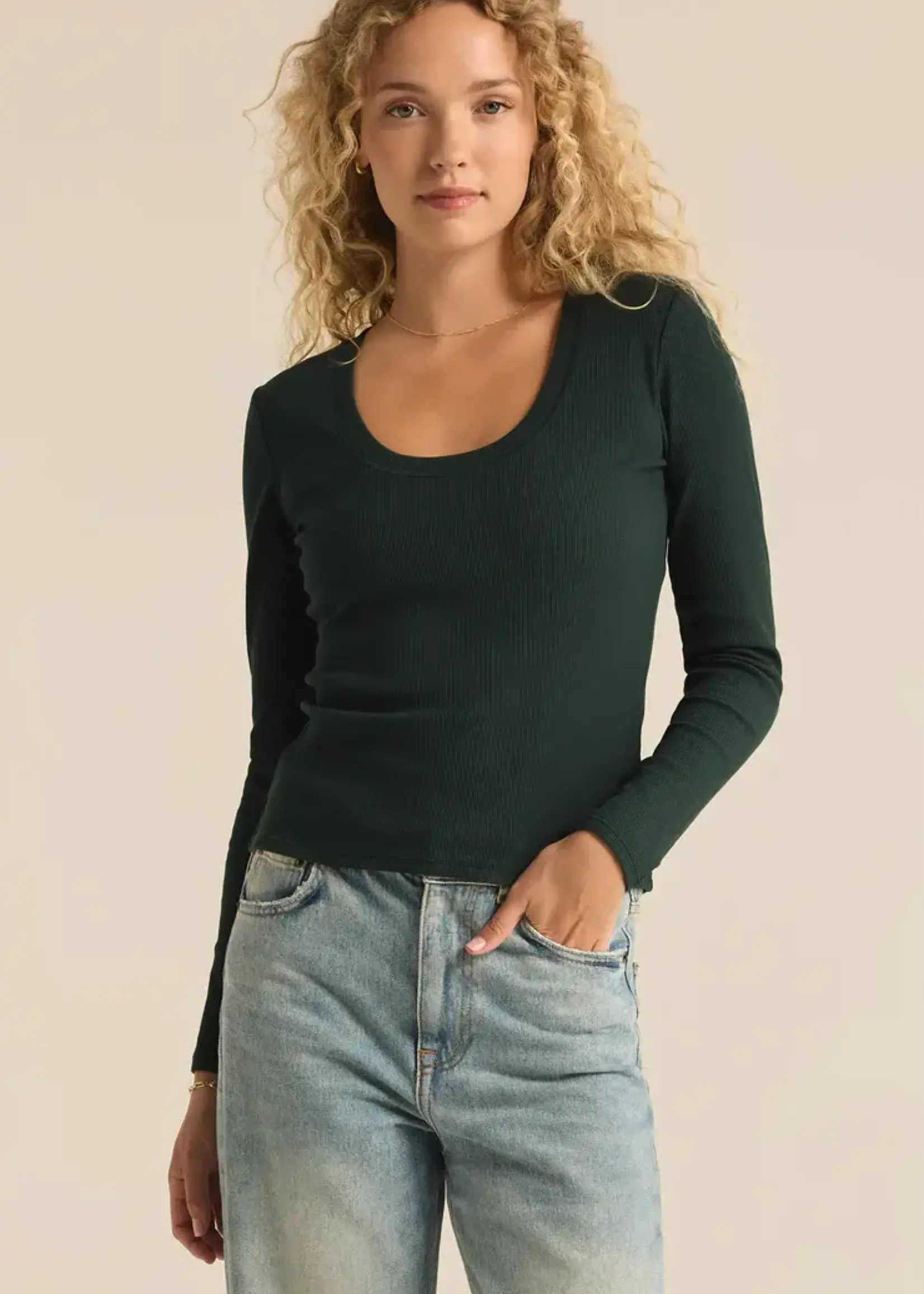 Z SUPPLY Sirena Long Sleeve Tee