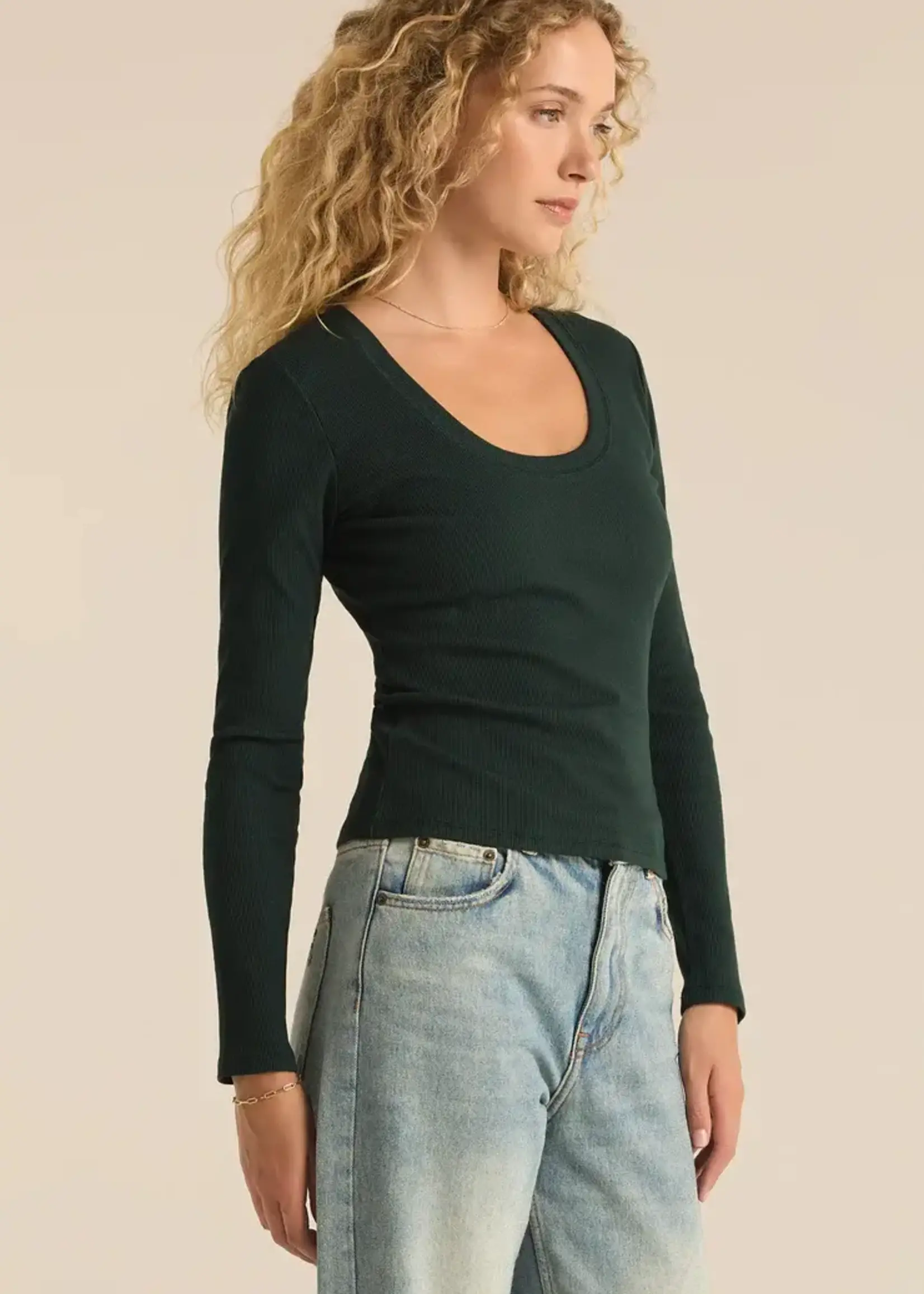 Z SUPPLY Sirena Long Sleeve Tee