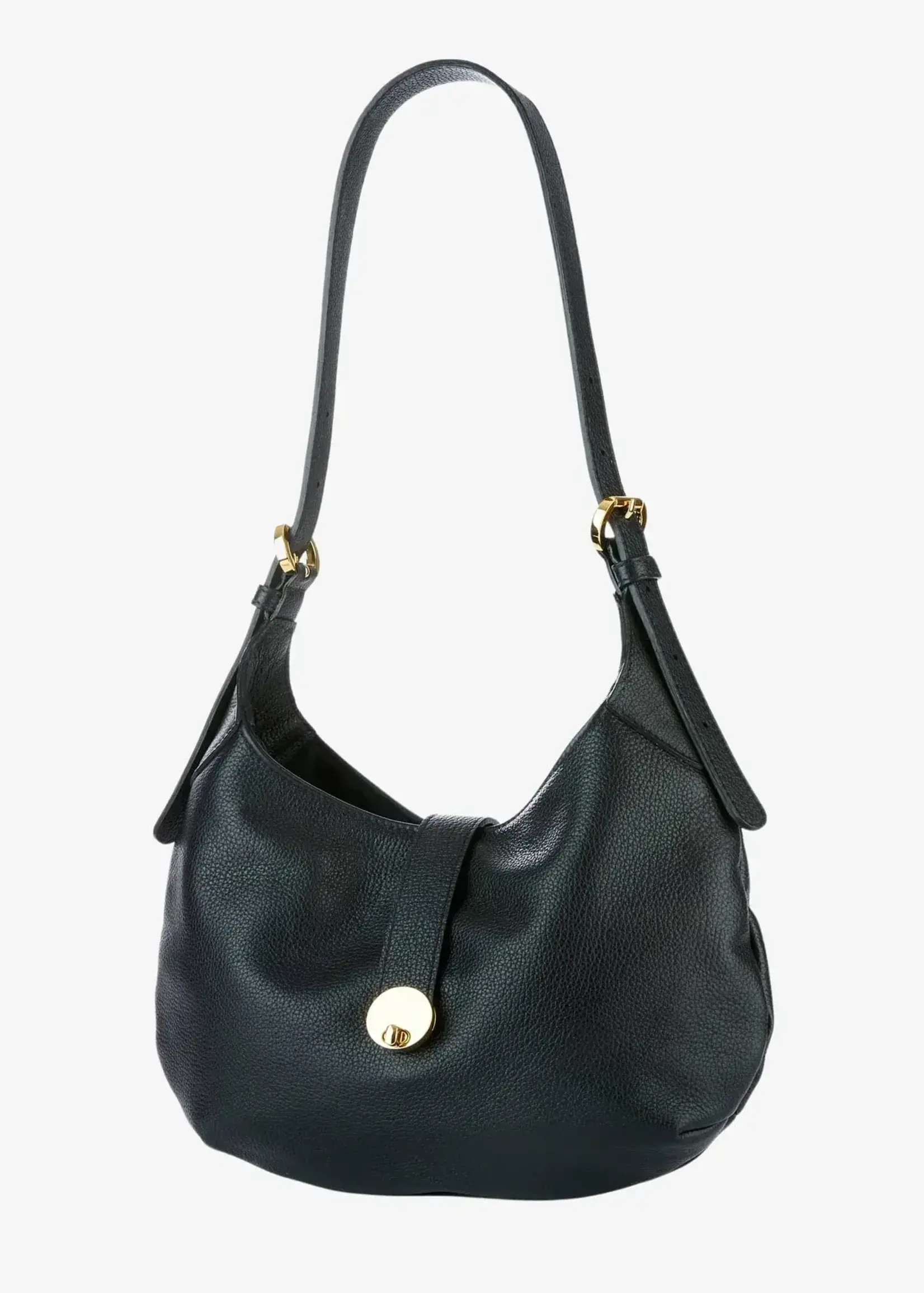 BRAVE Leather Luna Pebbled Nappa Shoulder Bag