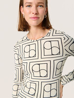 Soaked in Luxury Hanadi Printed Rollneck