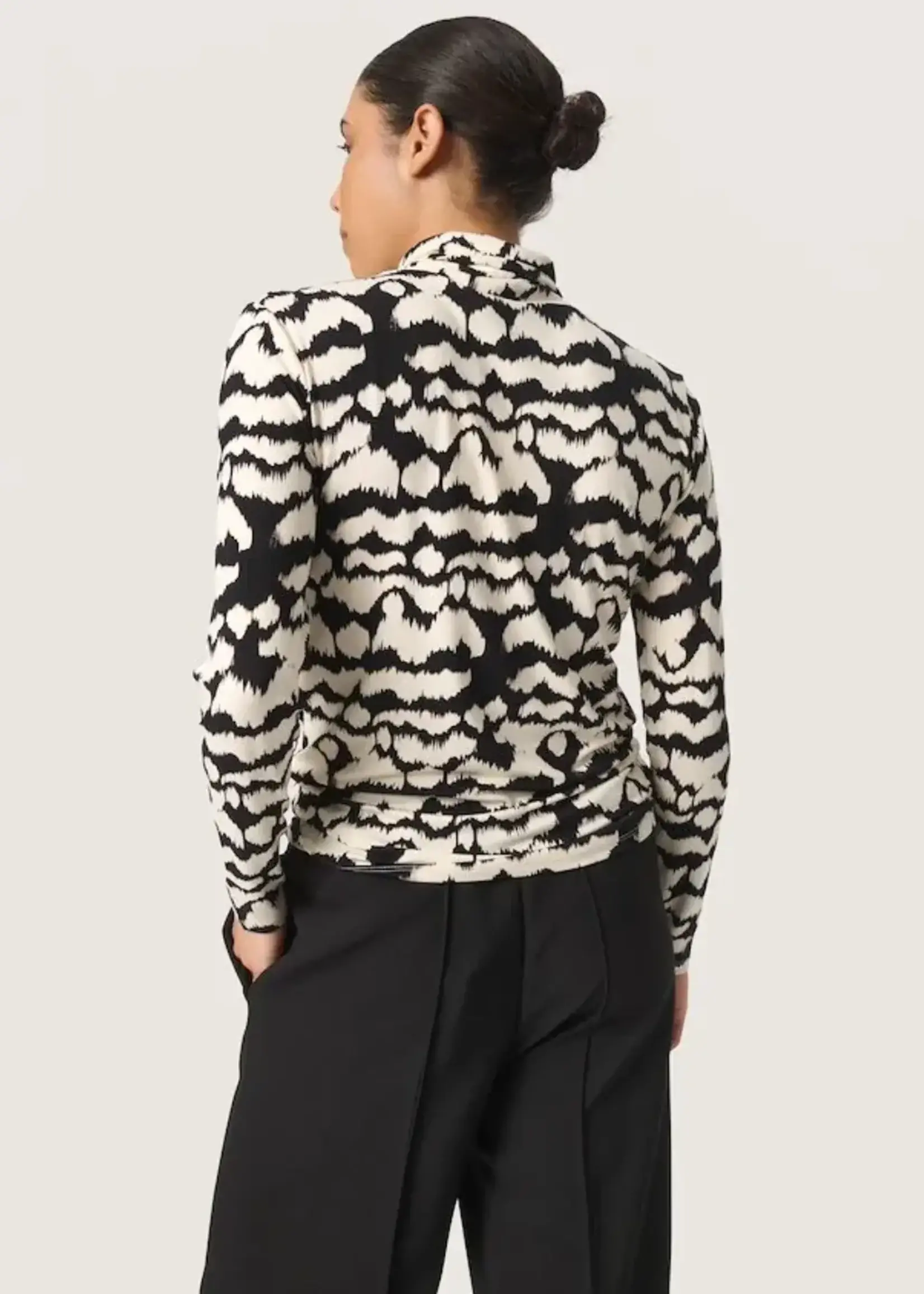 Soaked in Luxury Hanadi Printed Rollneck