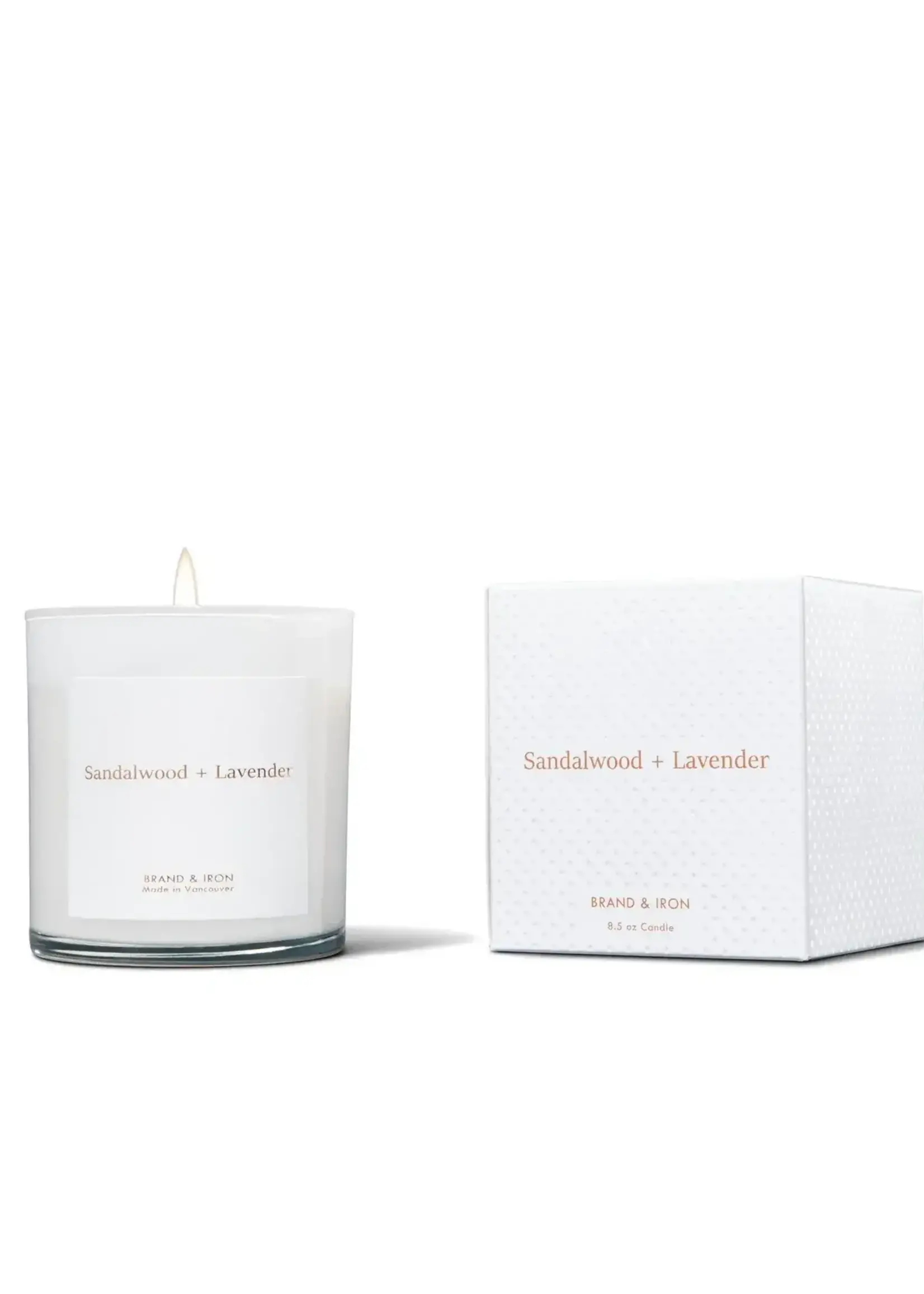 Brand & Iron Home Series: SANDALWOOD + LAVENDER