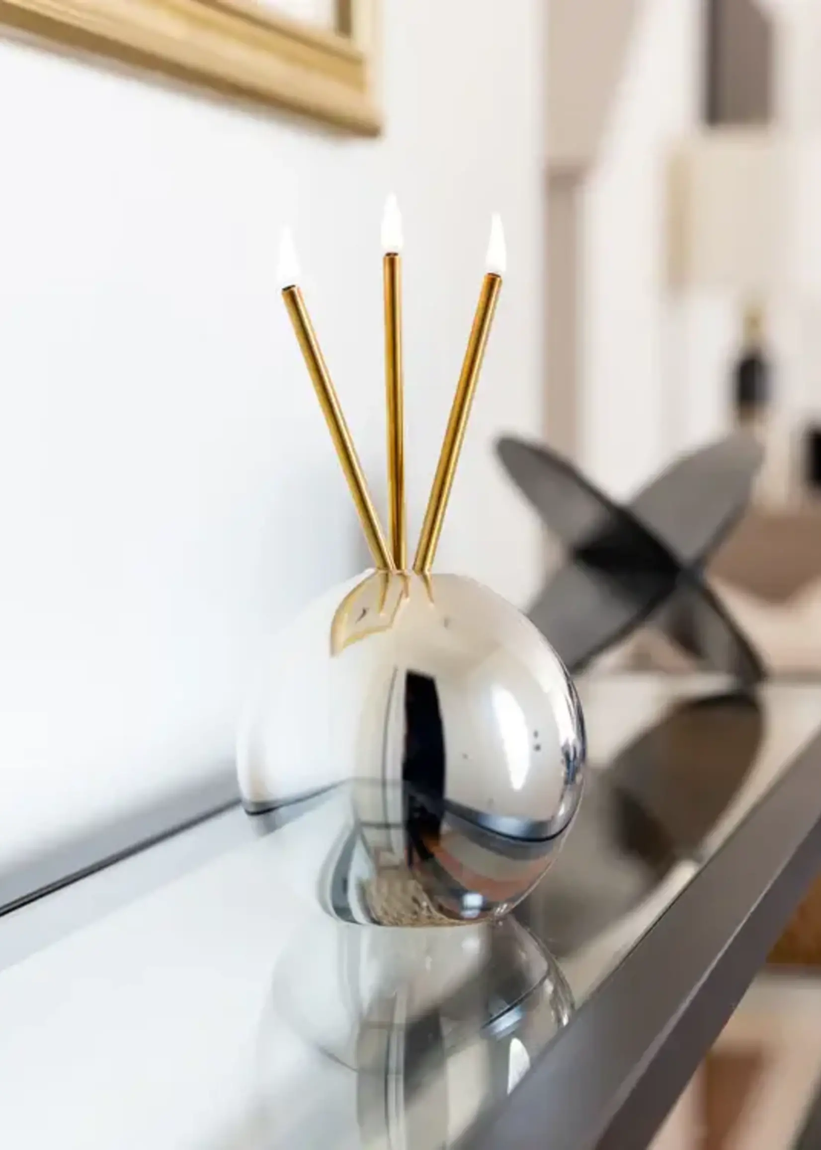 Everlasting Candle Co. Neva Metallic Vase