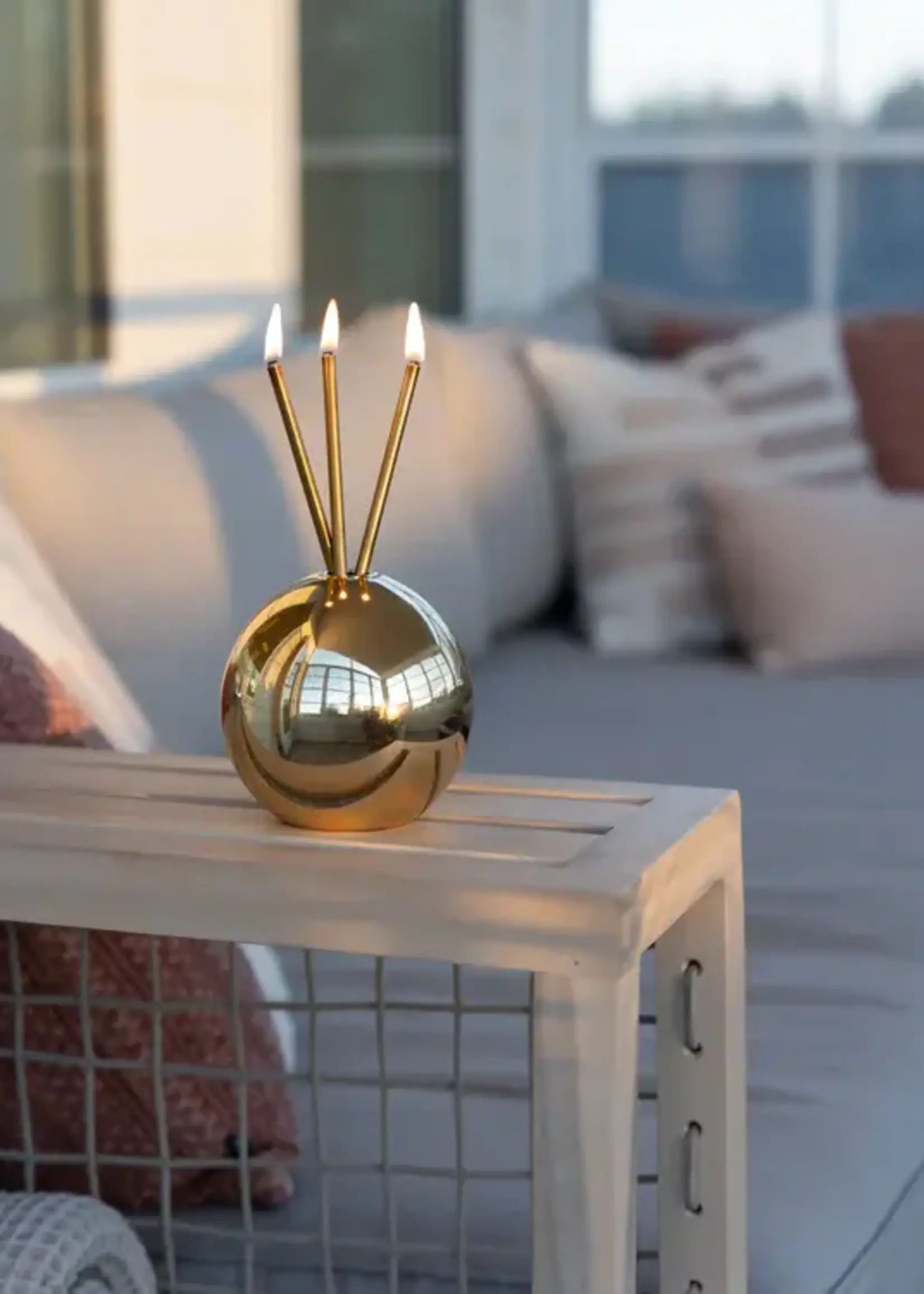 Everlasting Candle Co. Neva Metallic Vase