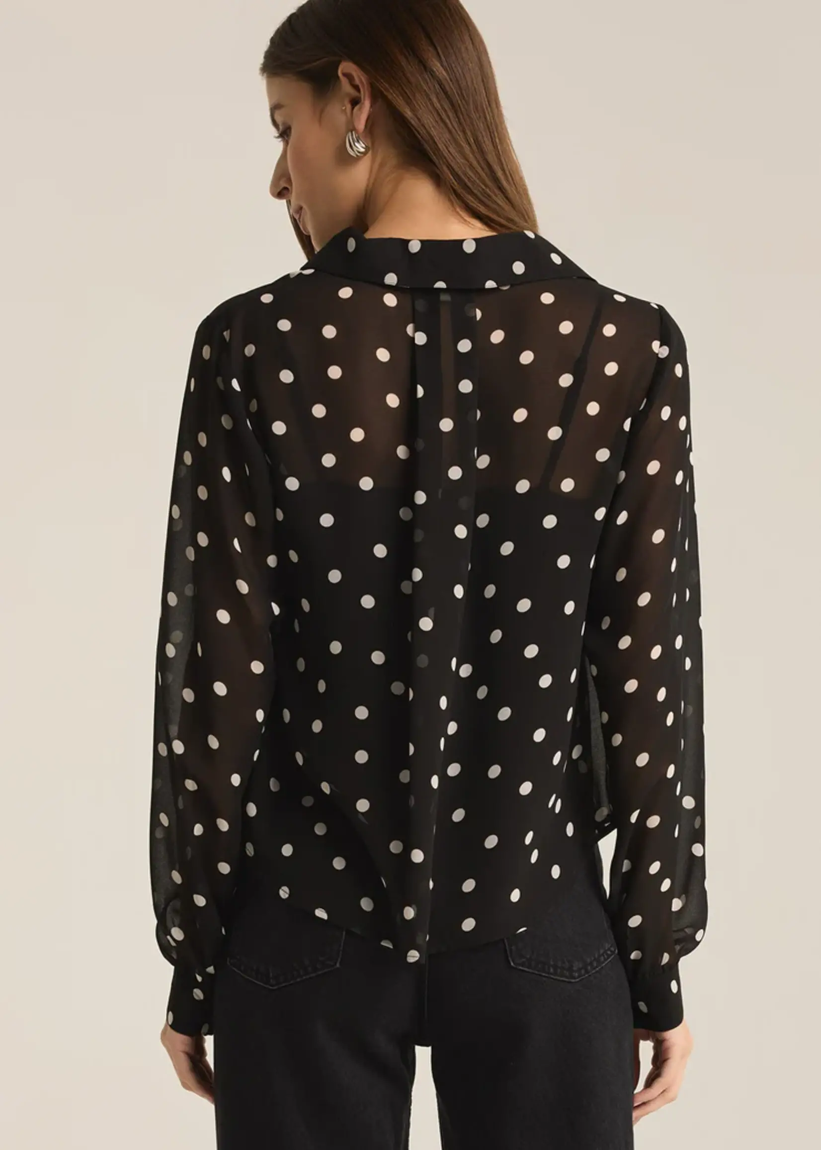 Z SUPPLY Vivienne Polka Dot Top