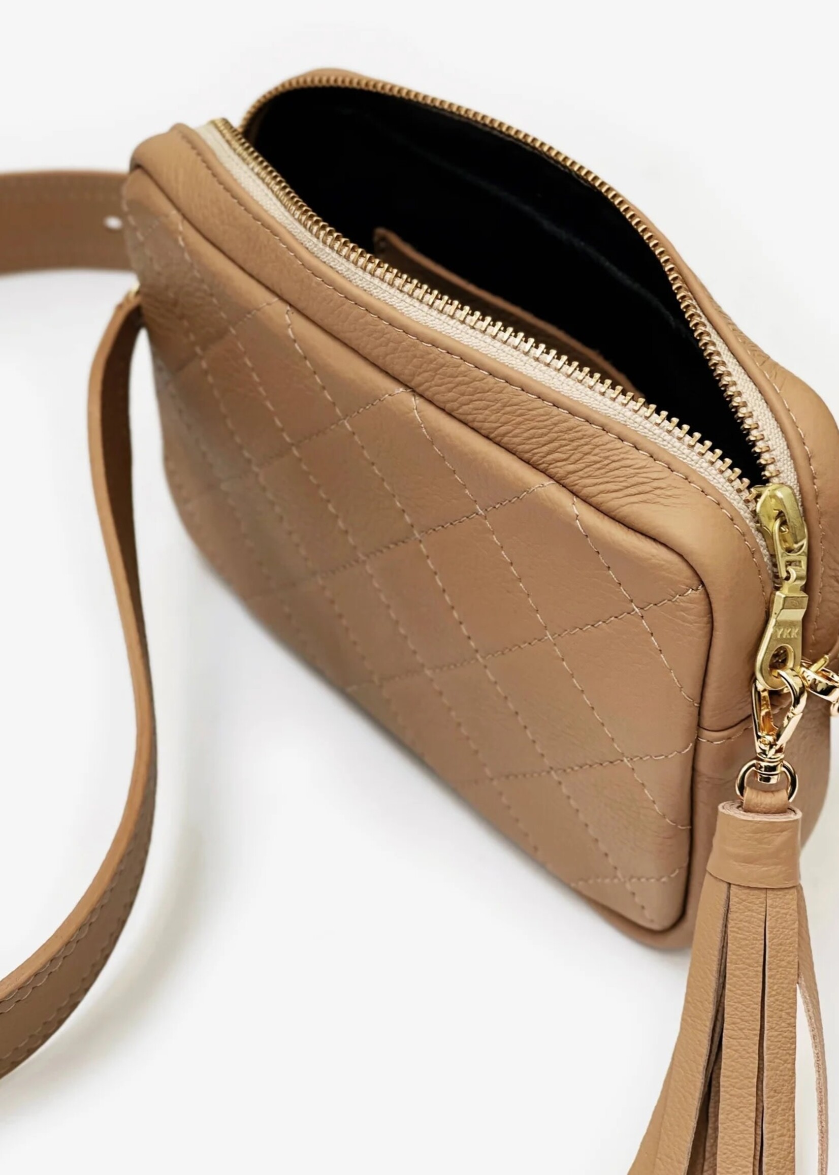 BRAVE Leather Vittoria Pebbled Nappa Leather Bag