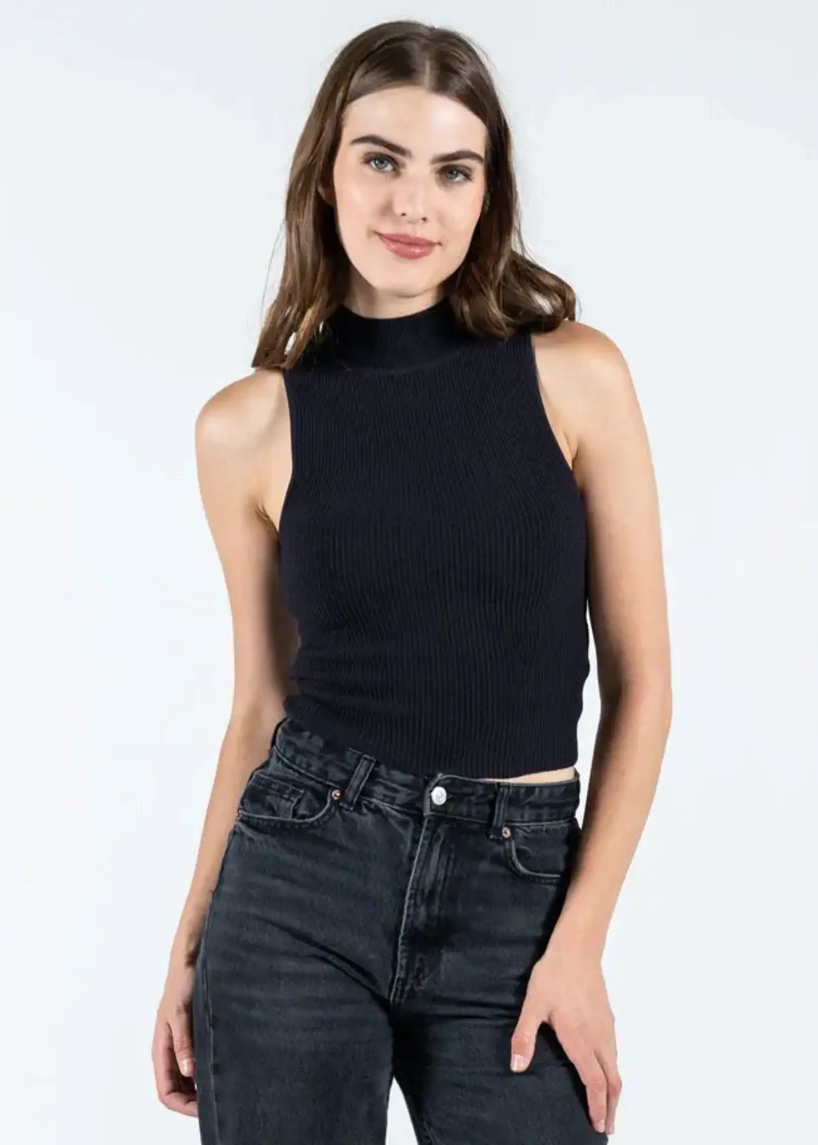 C'est Moi Clothing Ottoman Rib Tank