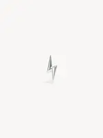 Hillberg & Berk Silver Mini Lightening Stud Earrings