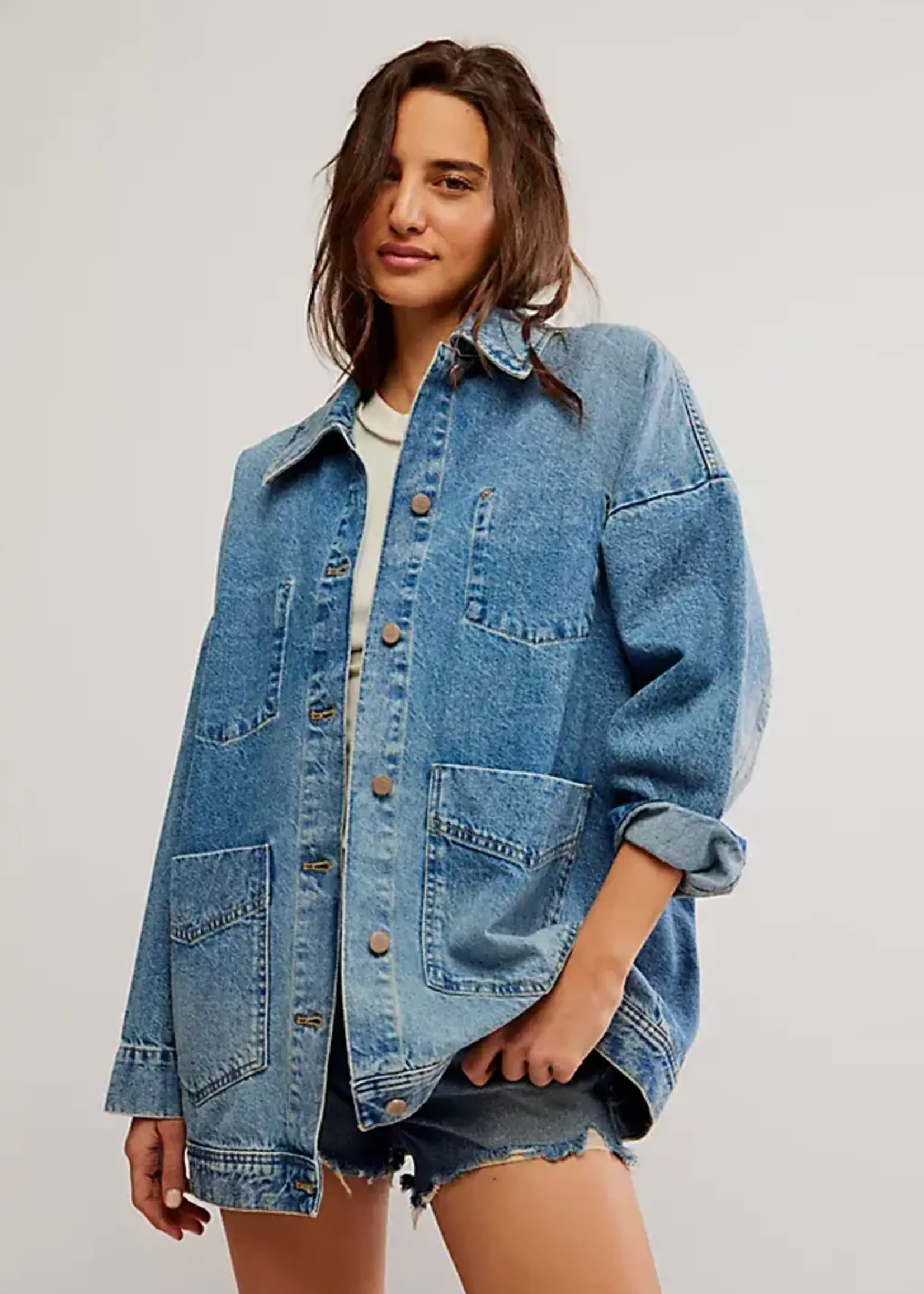 Free People Avery Denim Jacket