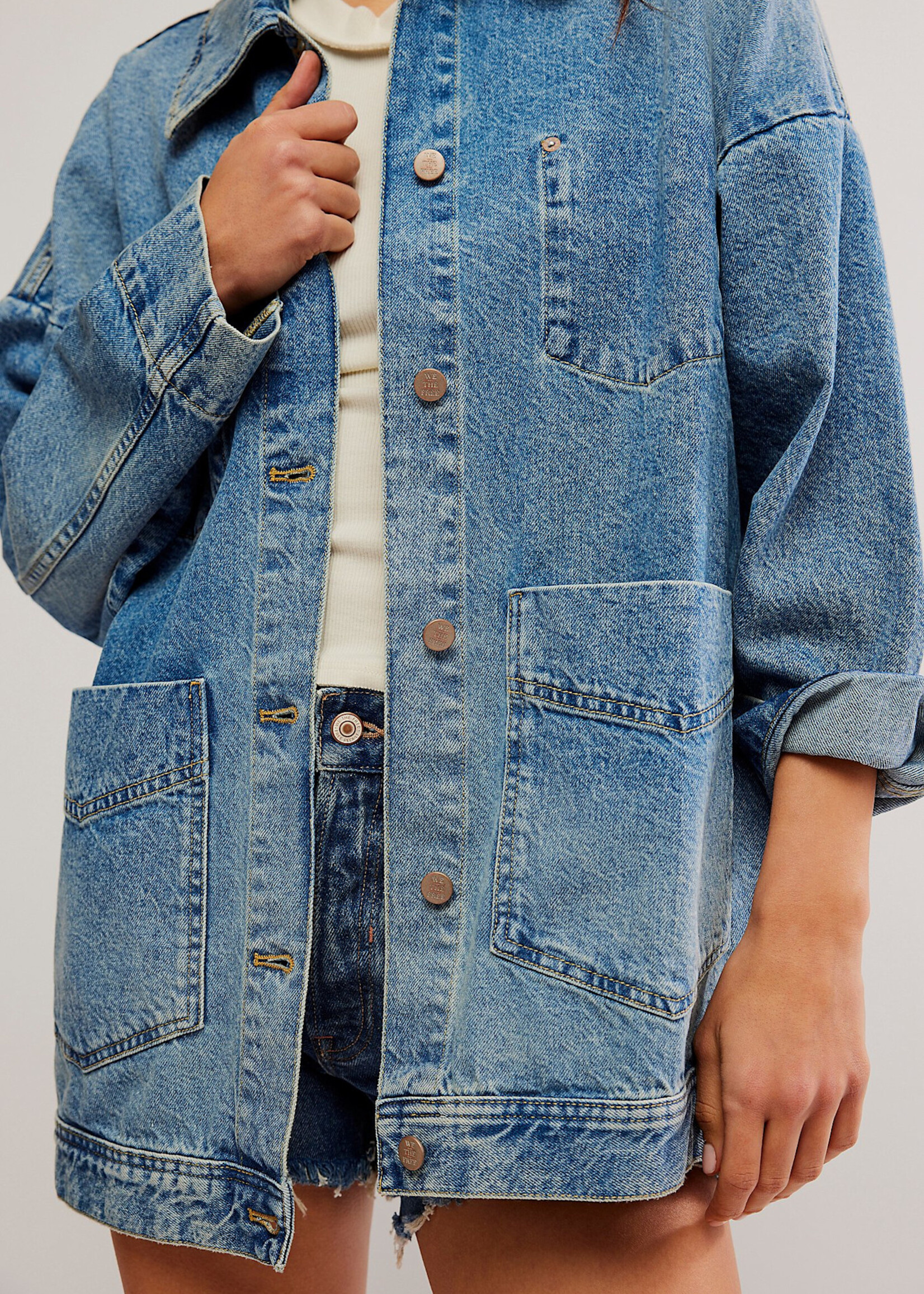 Free People Avery Denim Jacket