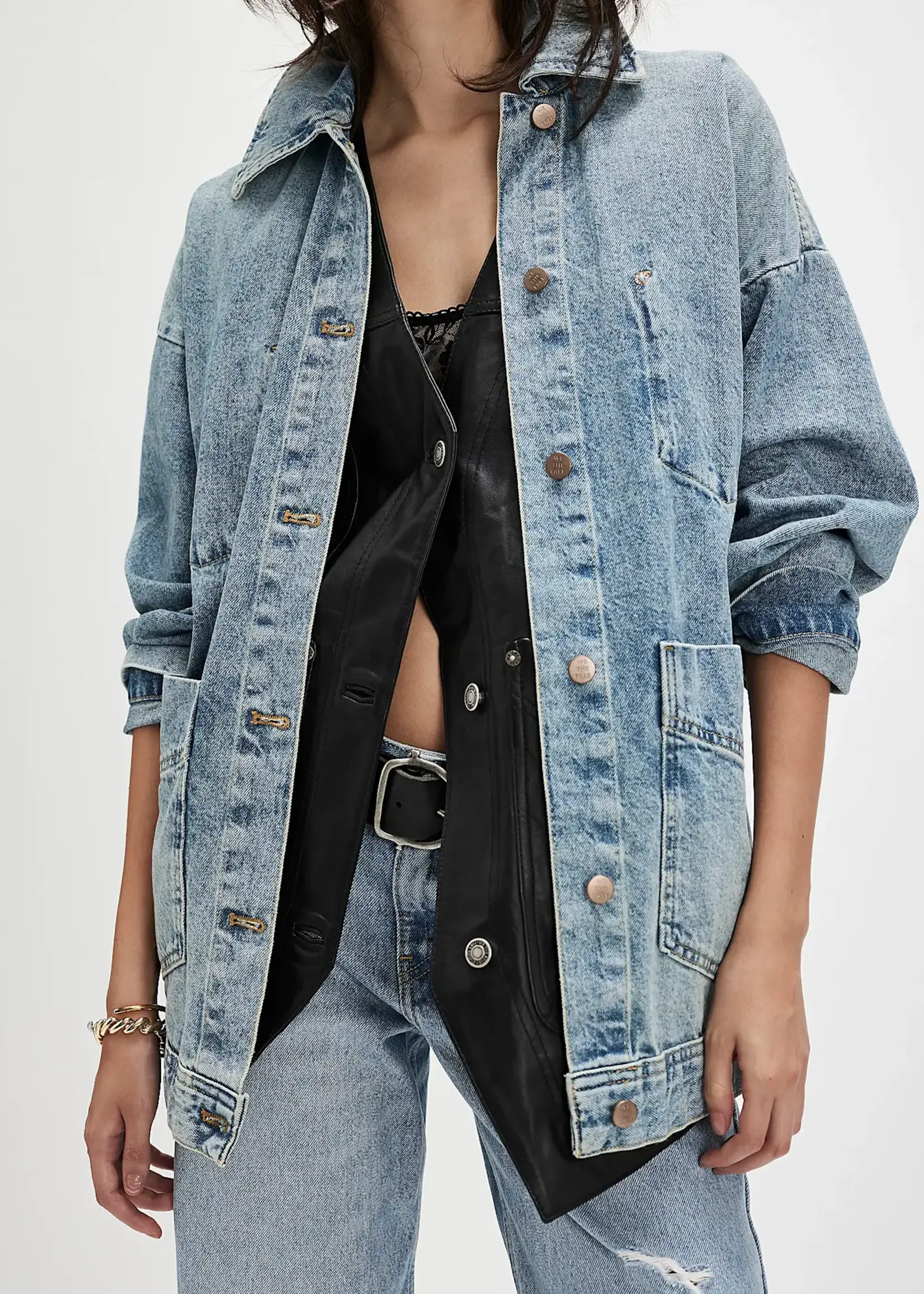 Free People Avery Denim Jacket