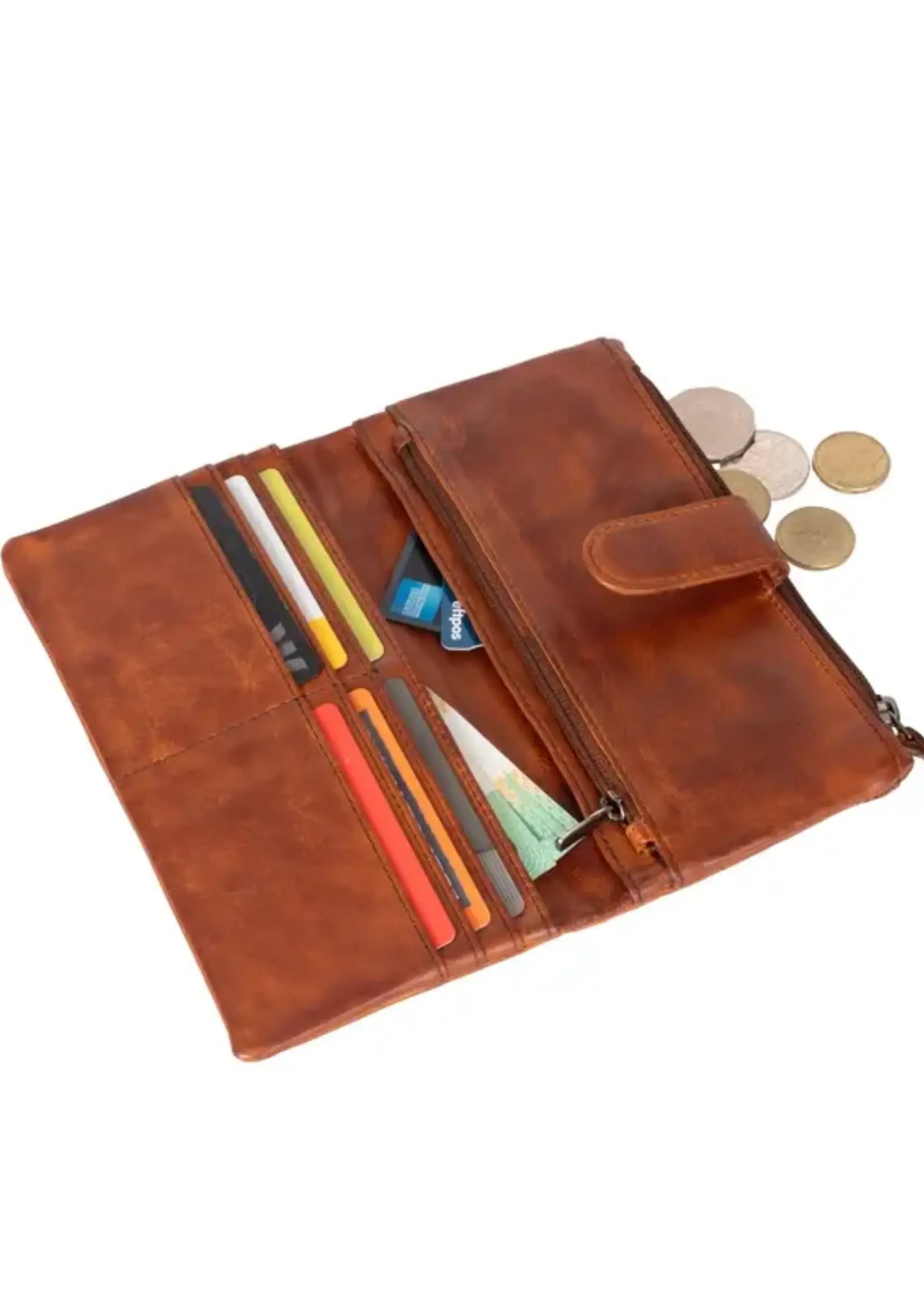 Greenwood Leather Goods Cyndy Leather Wallet