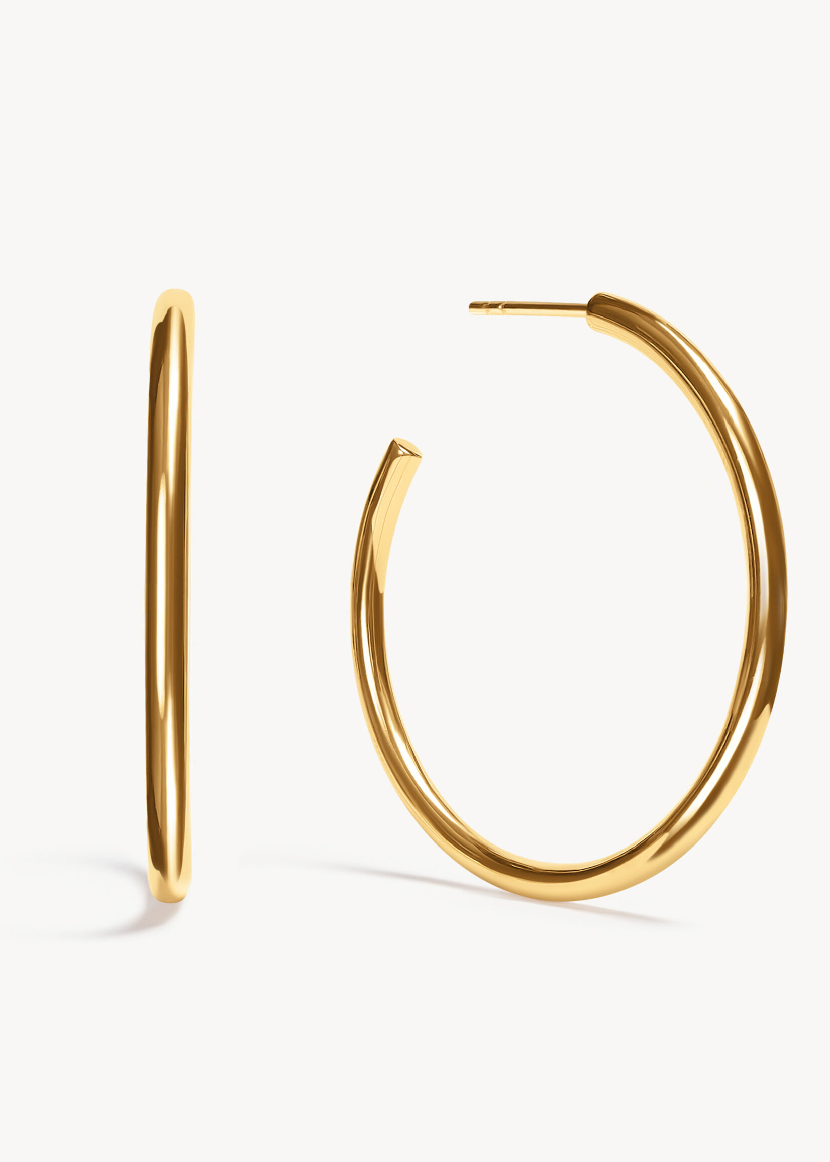 Hillberg & Berk Lightweight Statement Hoop Earring