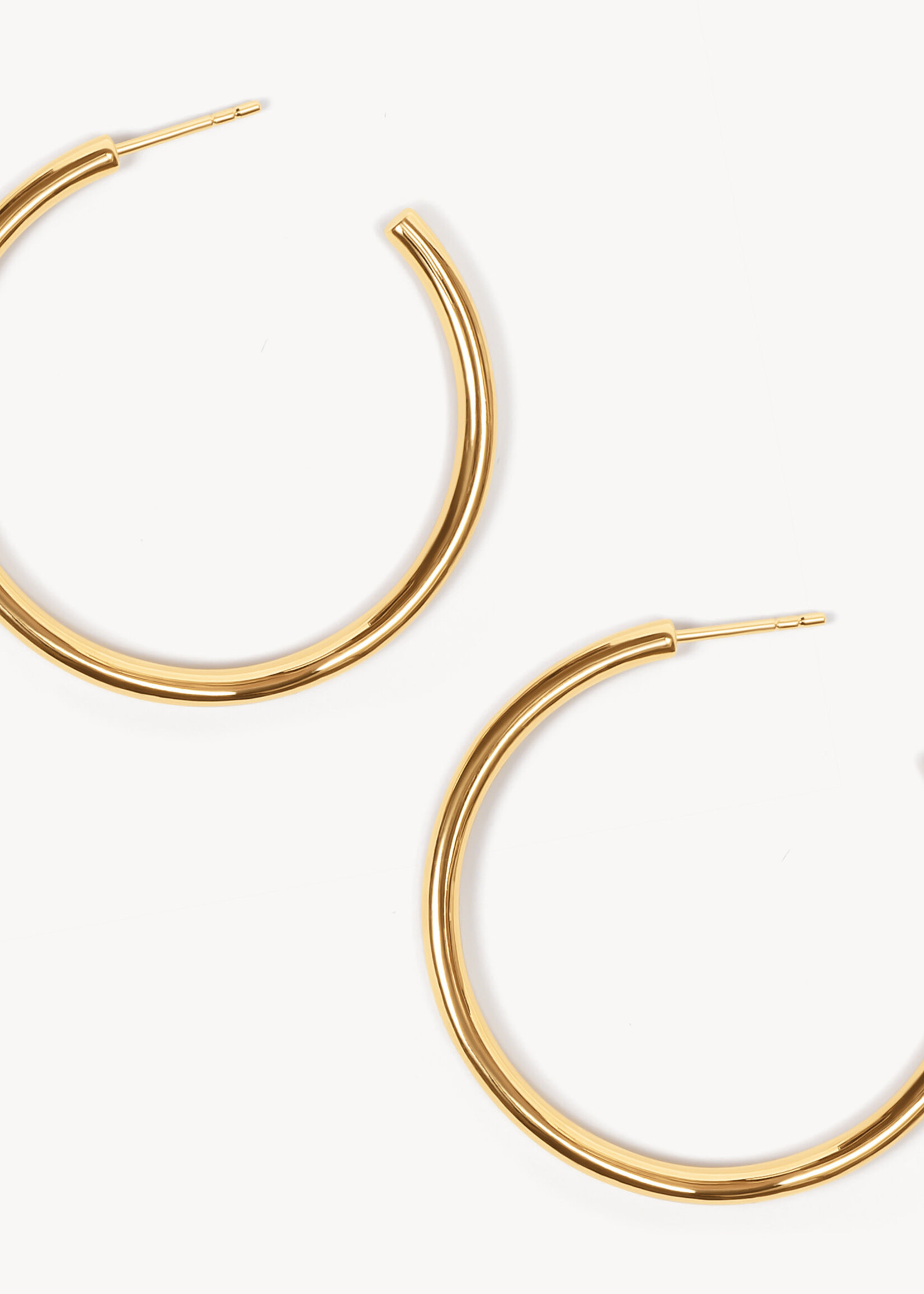 Hillberg & Berk Lightweight Statement Hoop Earring