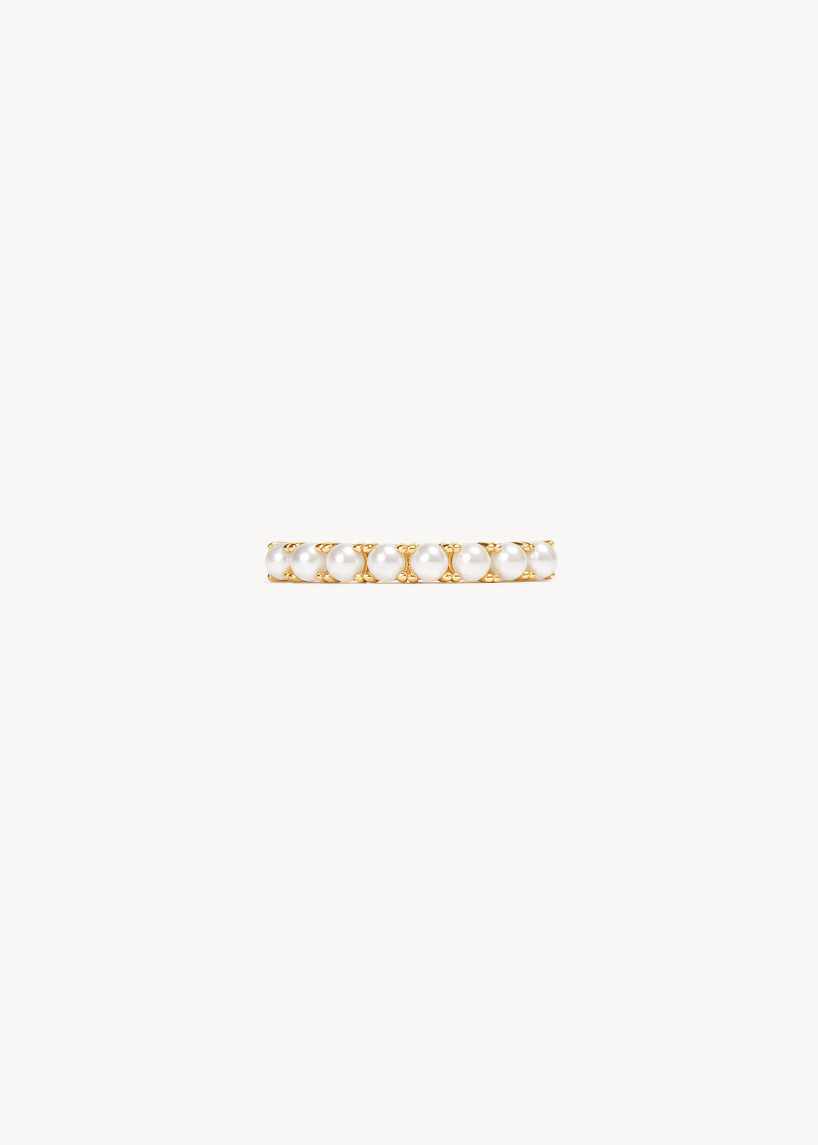 Hillberg & Berk Pearl Eternity Ring