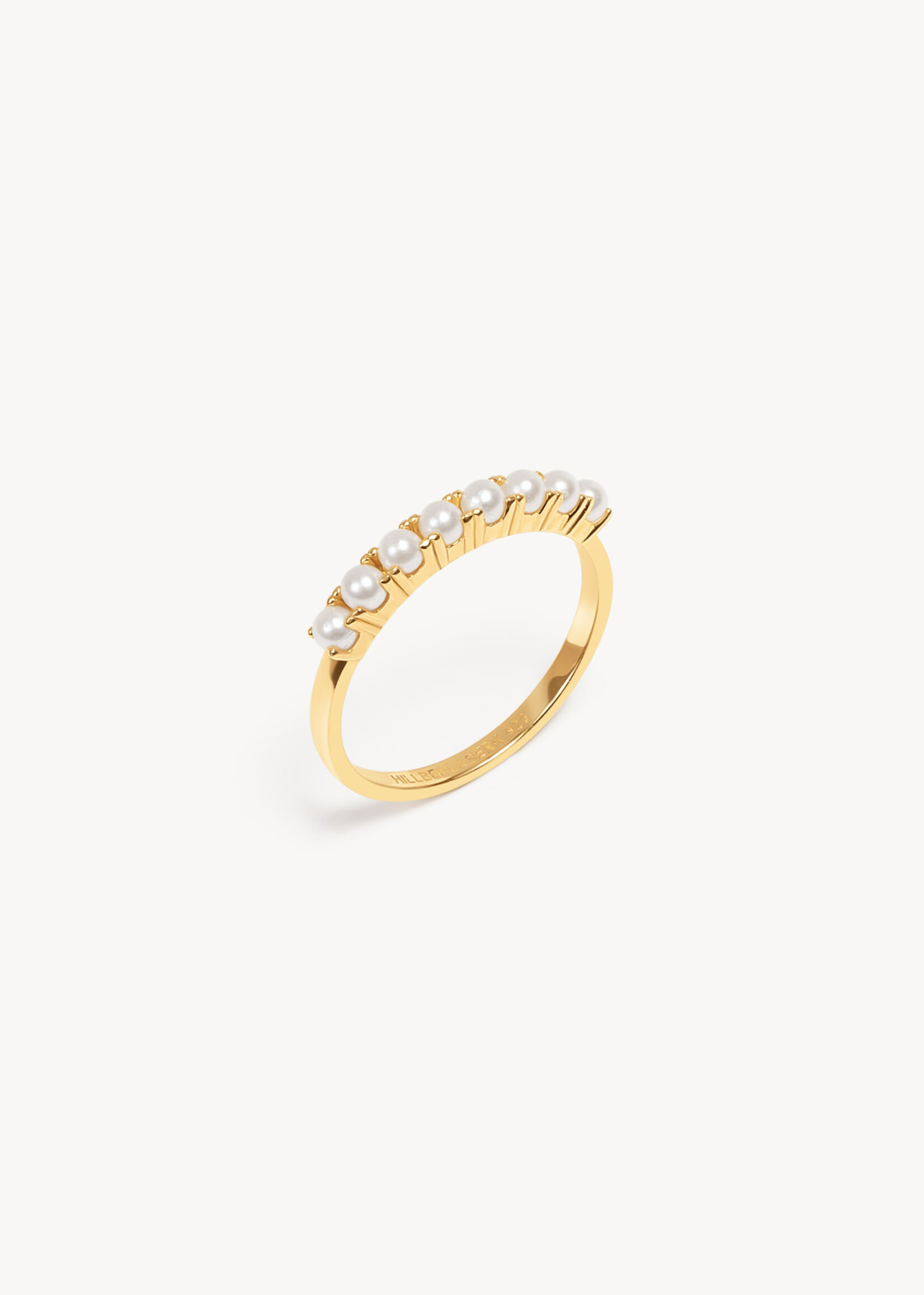 Hillberg & Berk Pearl Eternity Ring