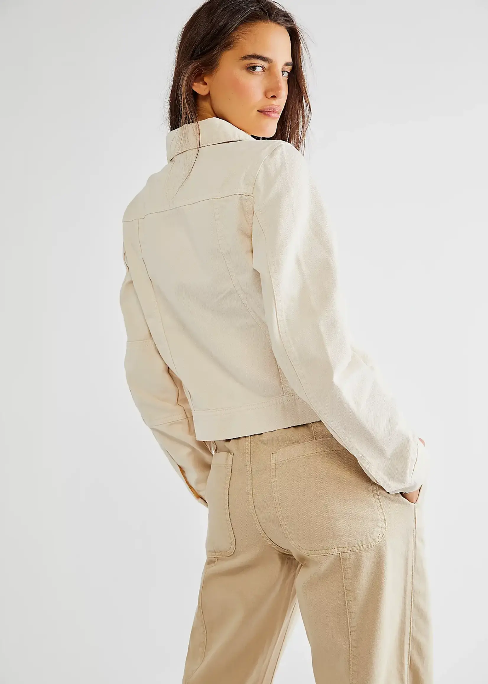 Free People Rumors Denim Jacket