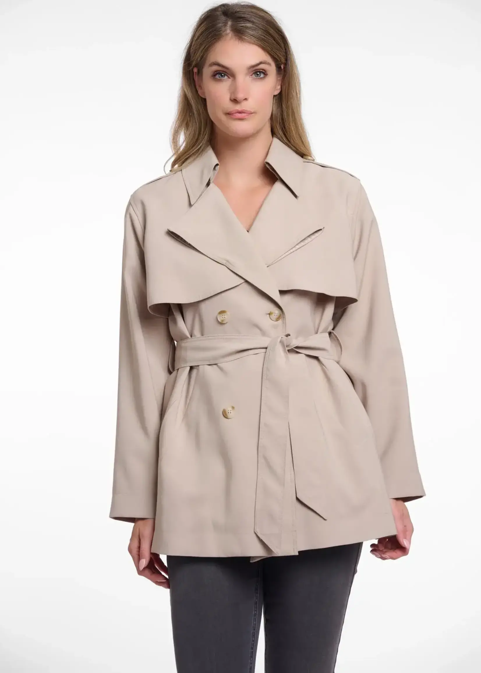 Rino & Pelle Bebel Short Trenchcoat
