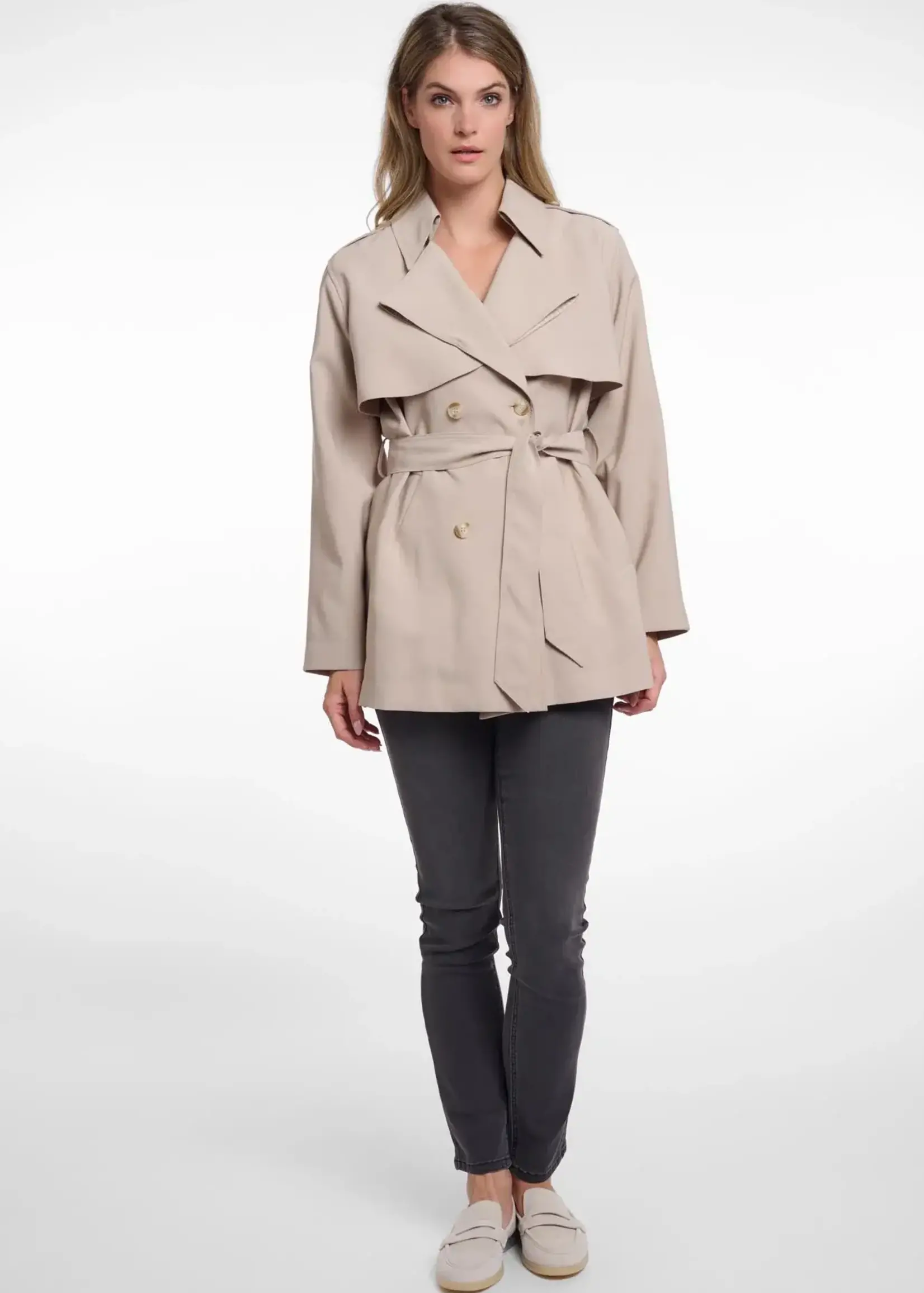 Rino & Pelle Bebel Short Trenchcoat