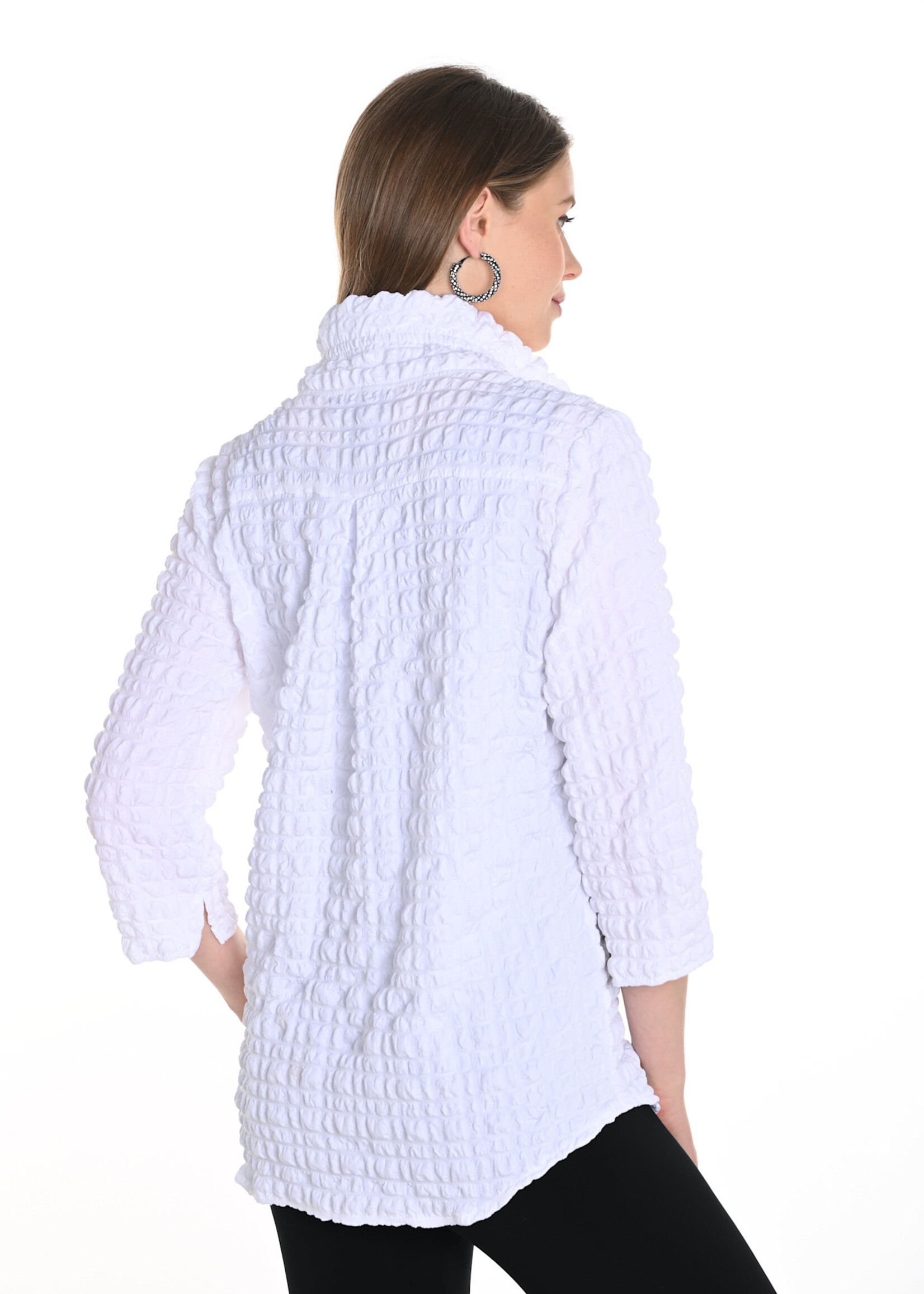 Frank Lyman Crinkle Blouse