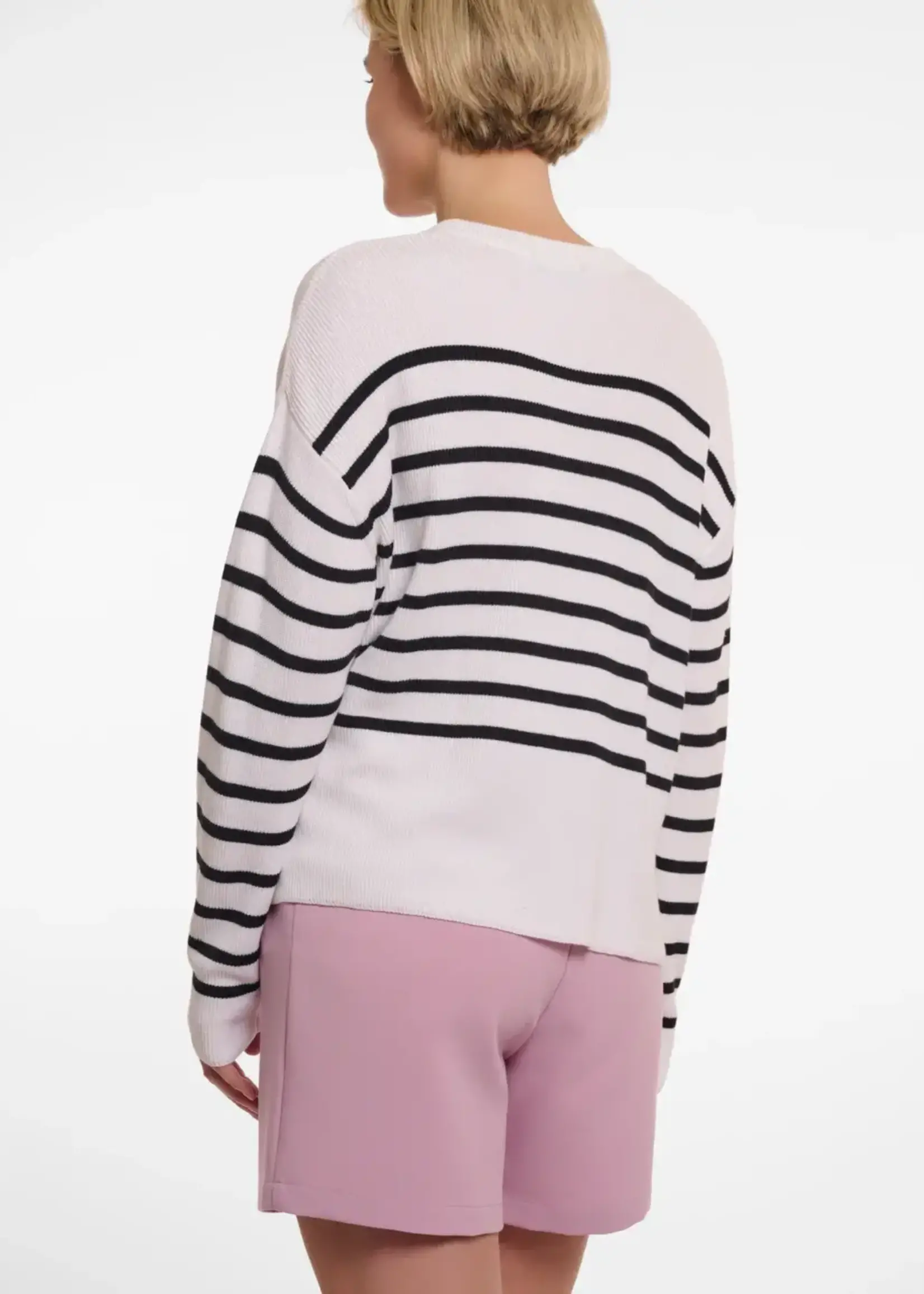 Rino & Pelle Ivonne Short Striped Pullover