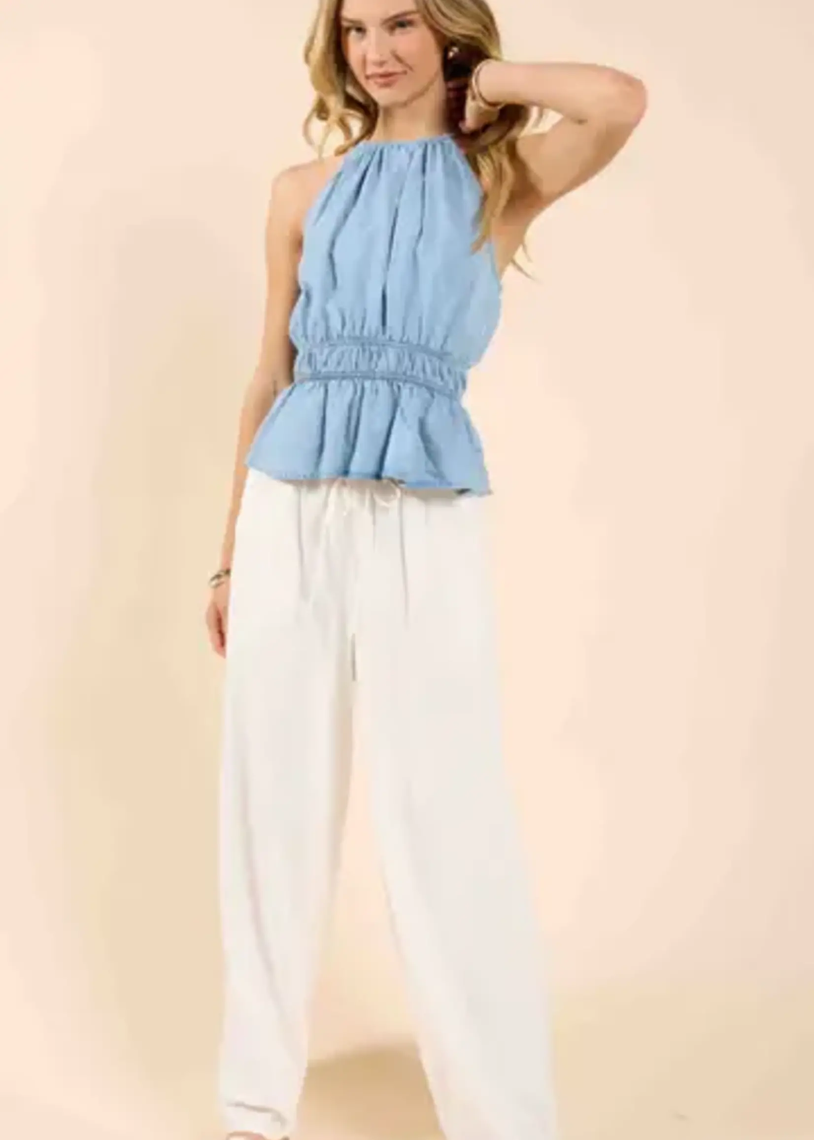 Sadie & Sage Energize Elastic Waist Tank
