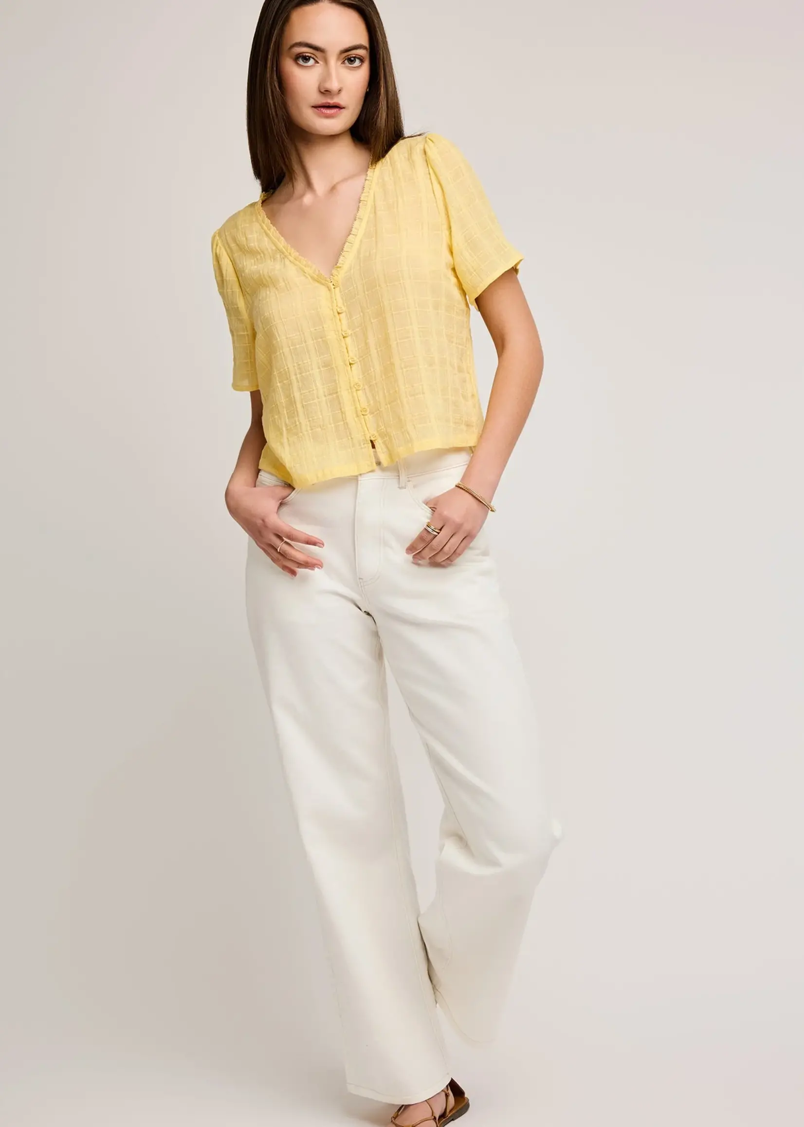 Gentle Fawn Cordelia Textured Cotton Top