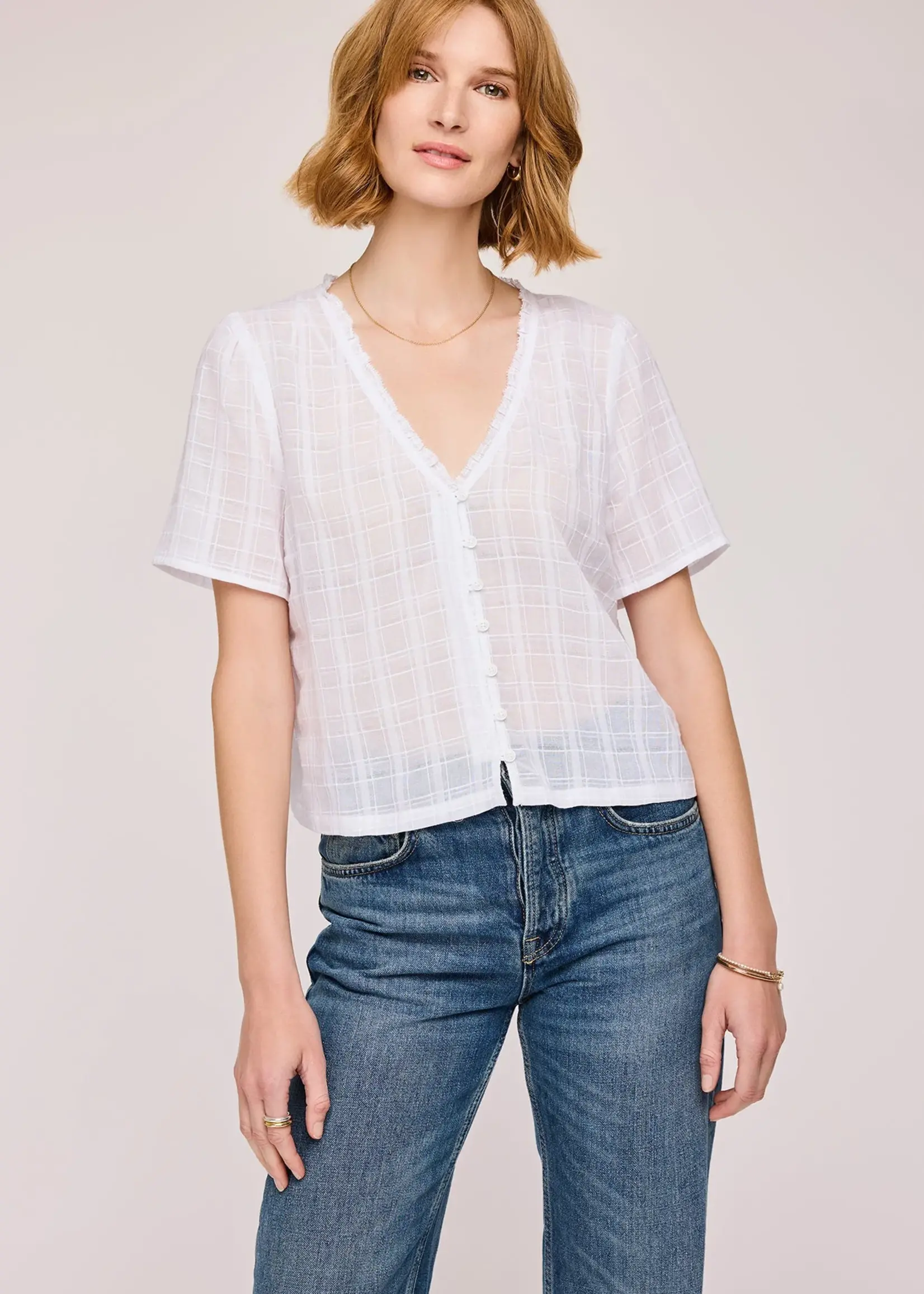 Gentle Fawn Cordelia Textured Cotton Top