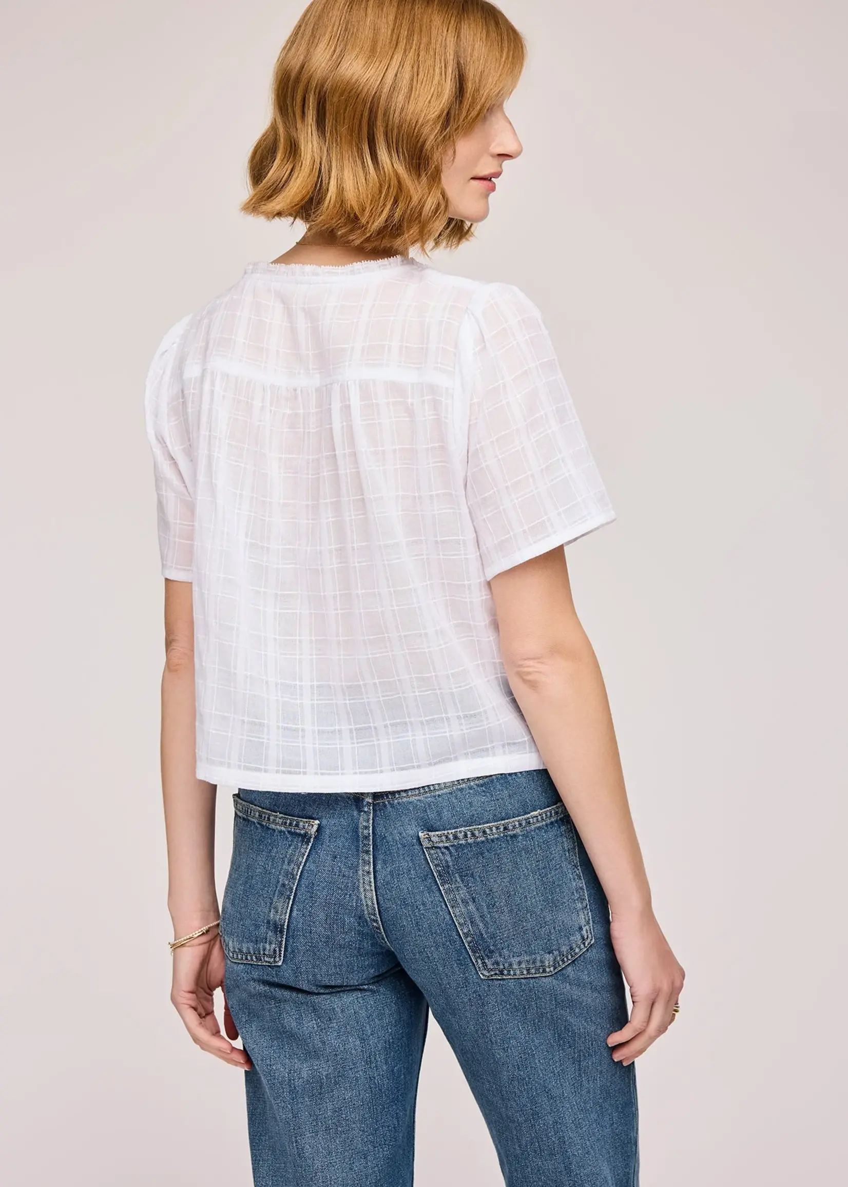 Gentle Fawn Cordelia Textured Cotton Top