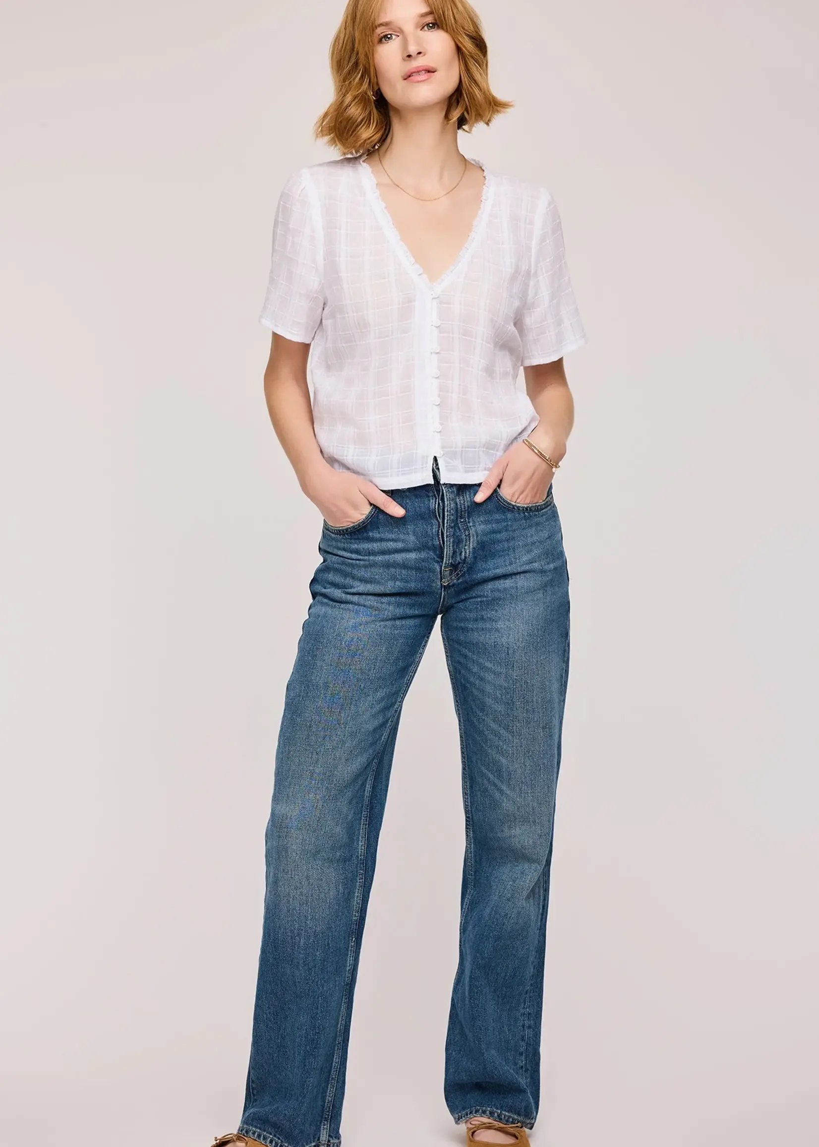 Gentle Fawn Cordelia Textured Cotton Top