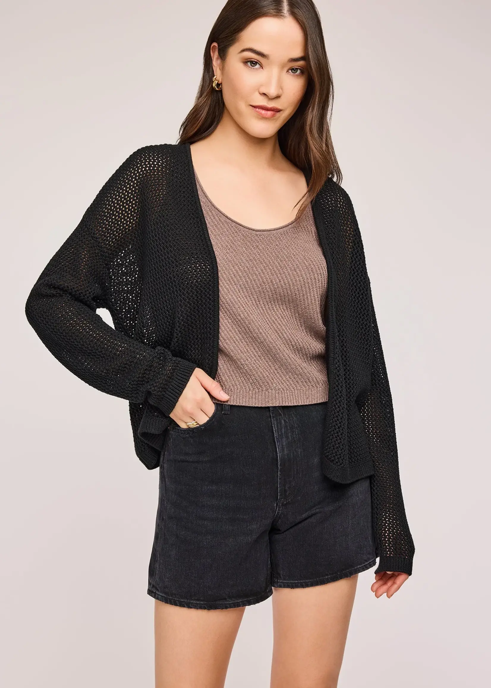 Gentle Fawn Toledo Open Knit Cardigan