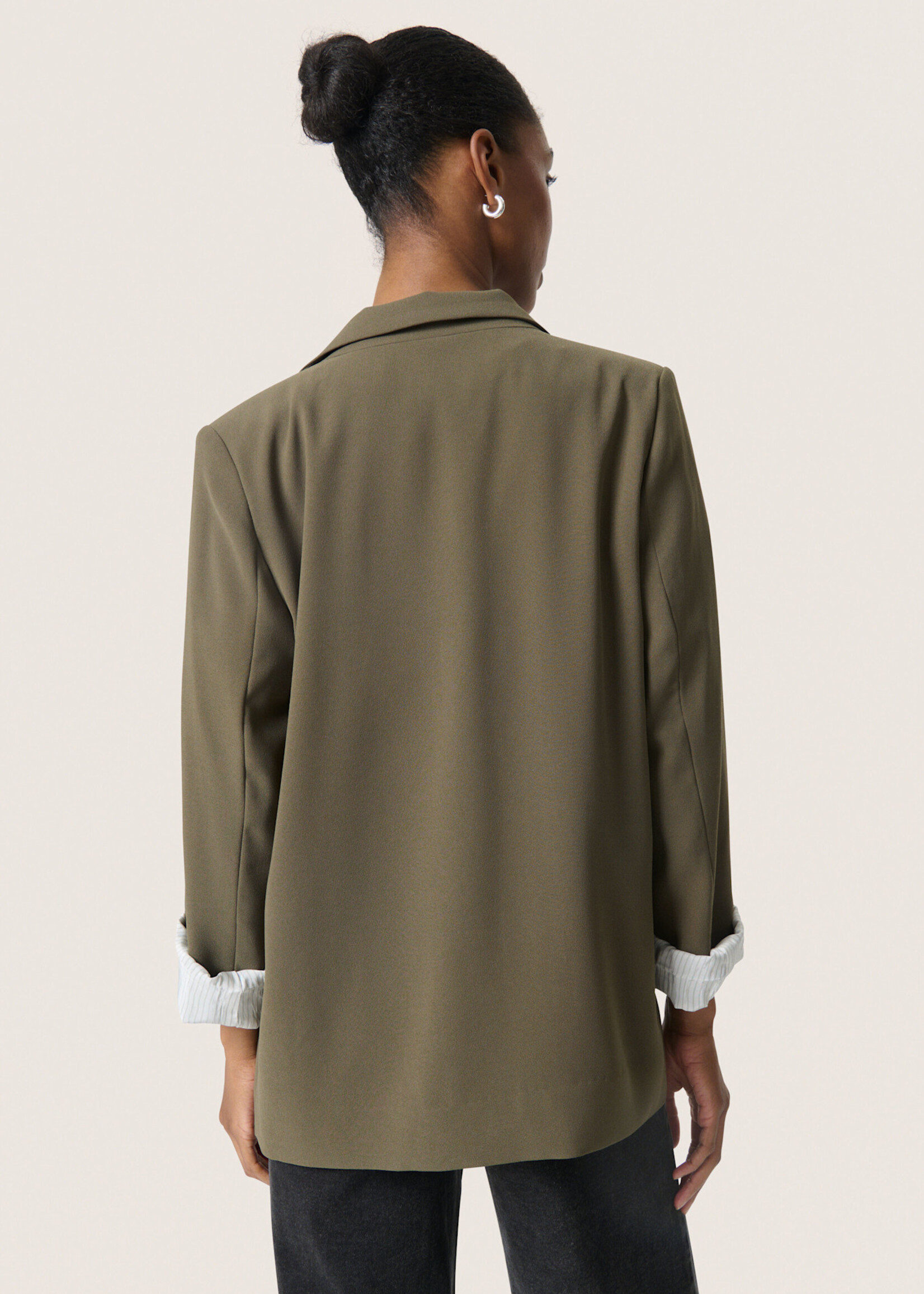 Soaked in Luxury Shirley Fold-Up Blazer