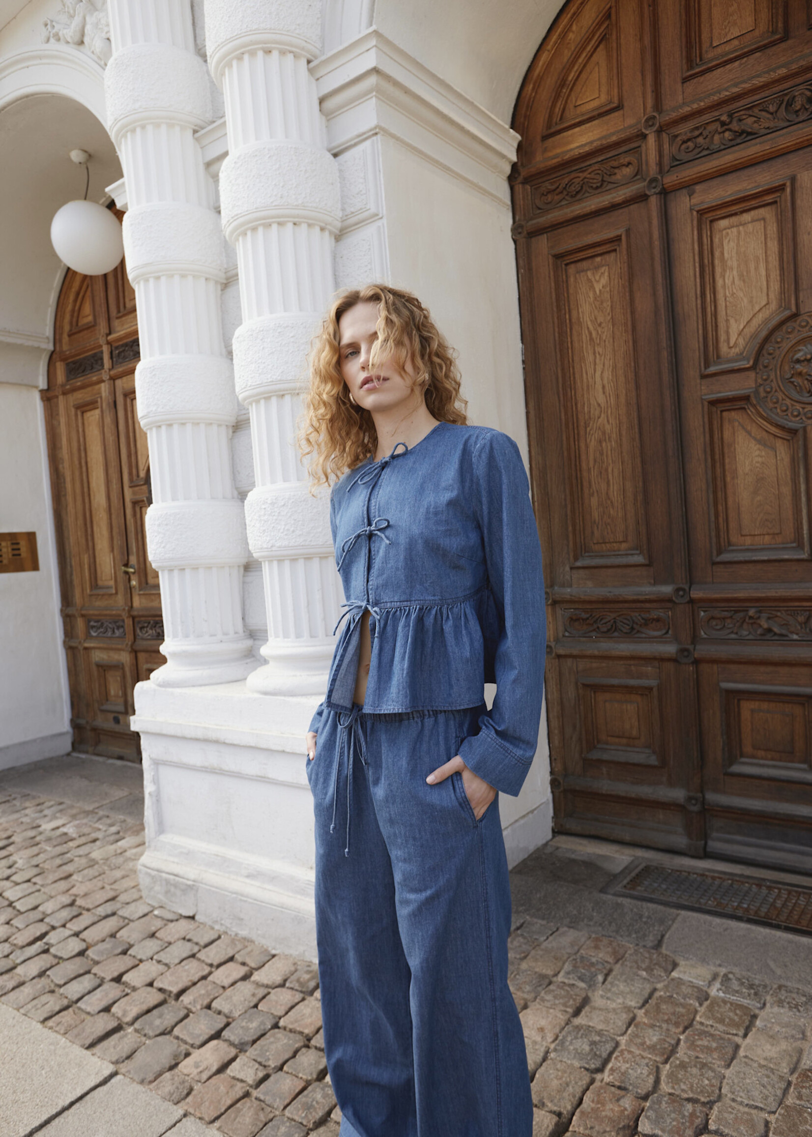 Soaked in Luxury Chamy Shirt Blouse