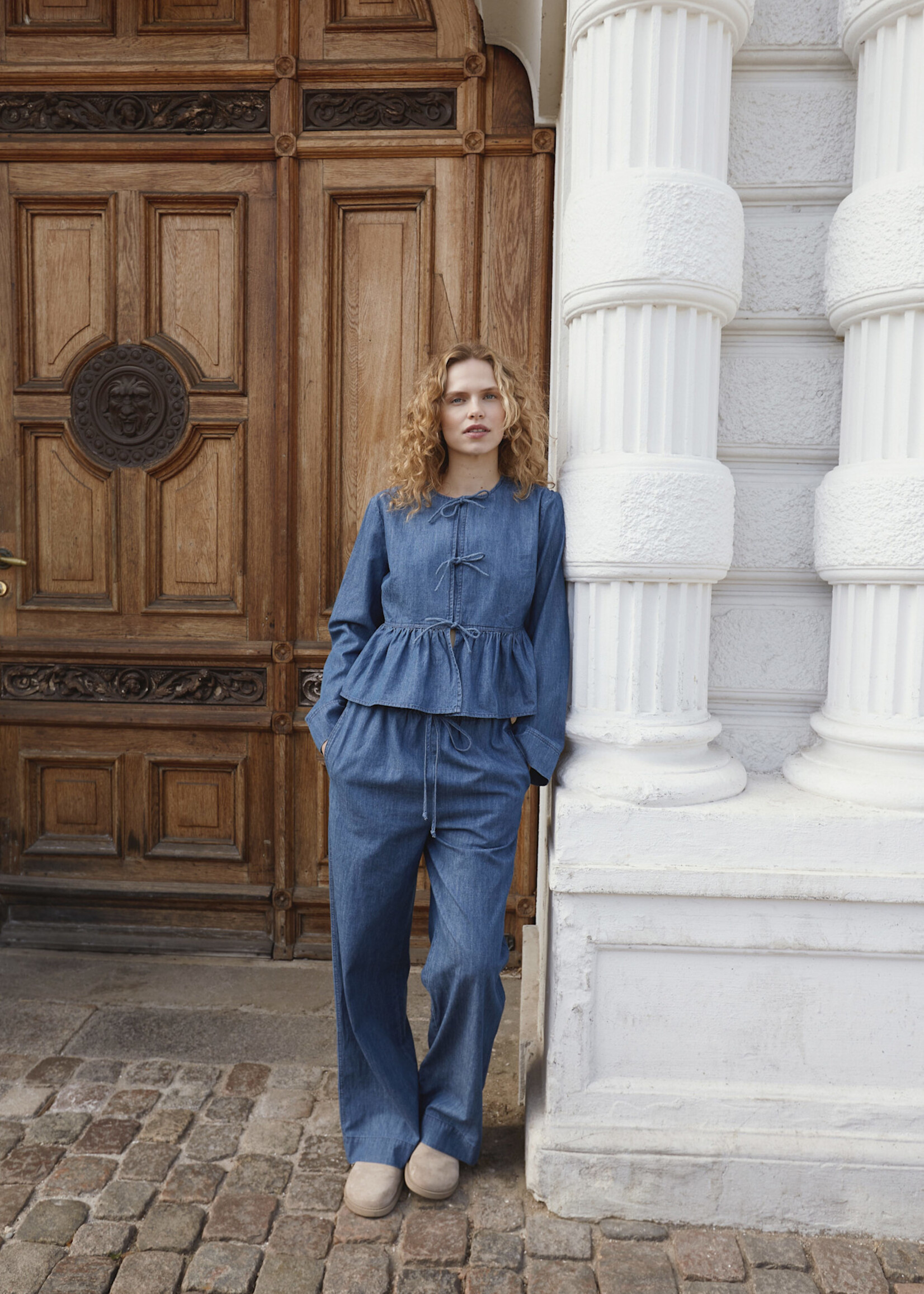 Soaked in Luxury Chamy Shirt Blouse